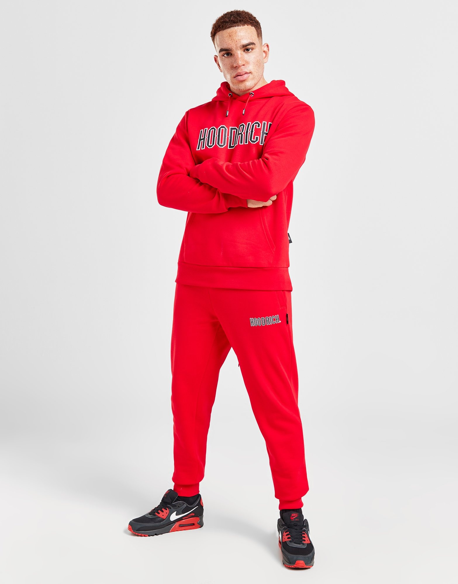 Red Hoodrich Crush Tracksuit | JD Sports Malaysia