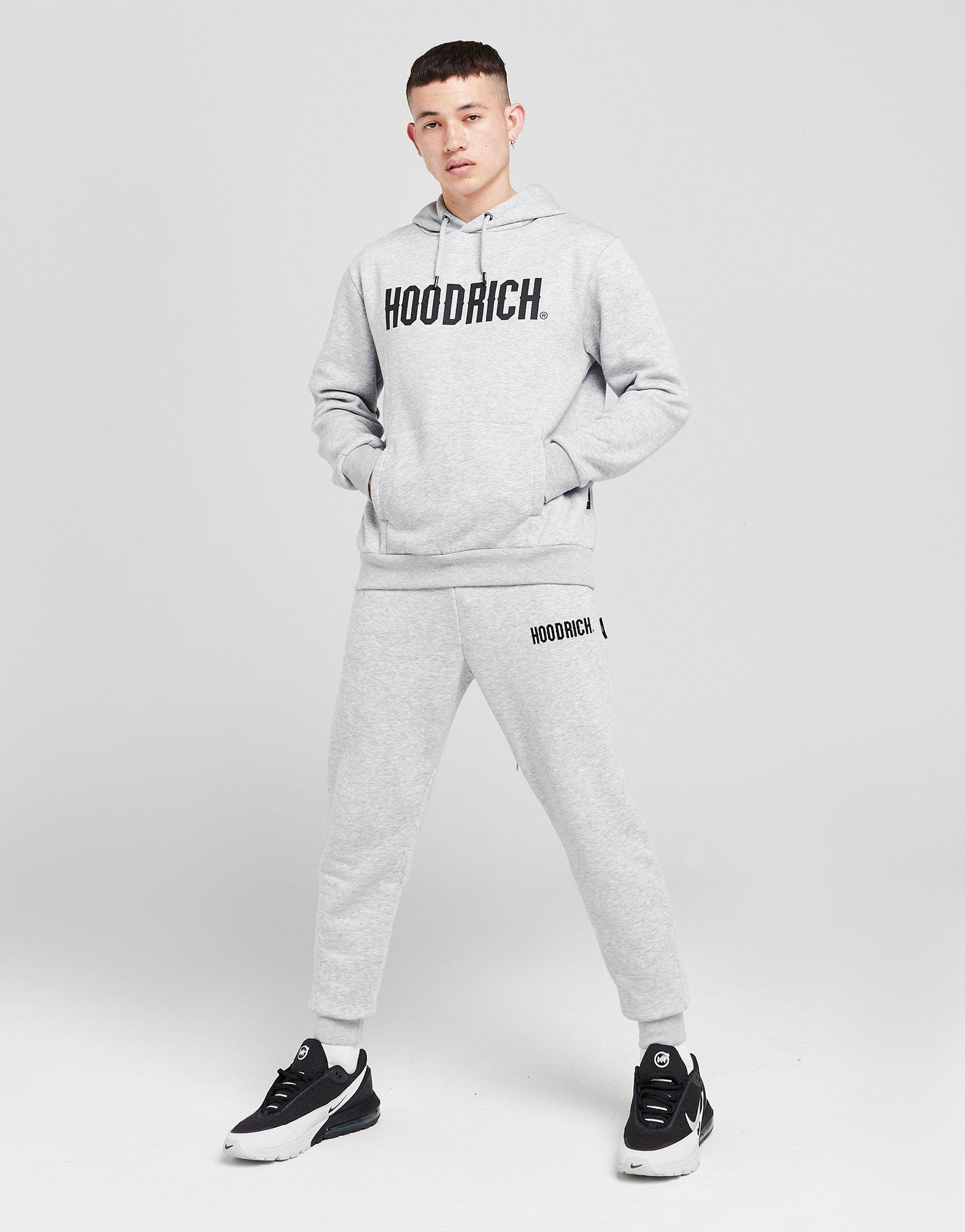 Grey Hoodrich Core Large Logo Tracksuit - JD Sports Global