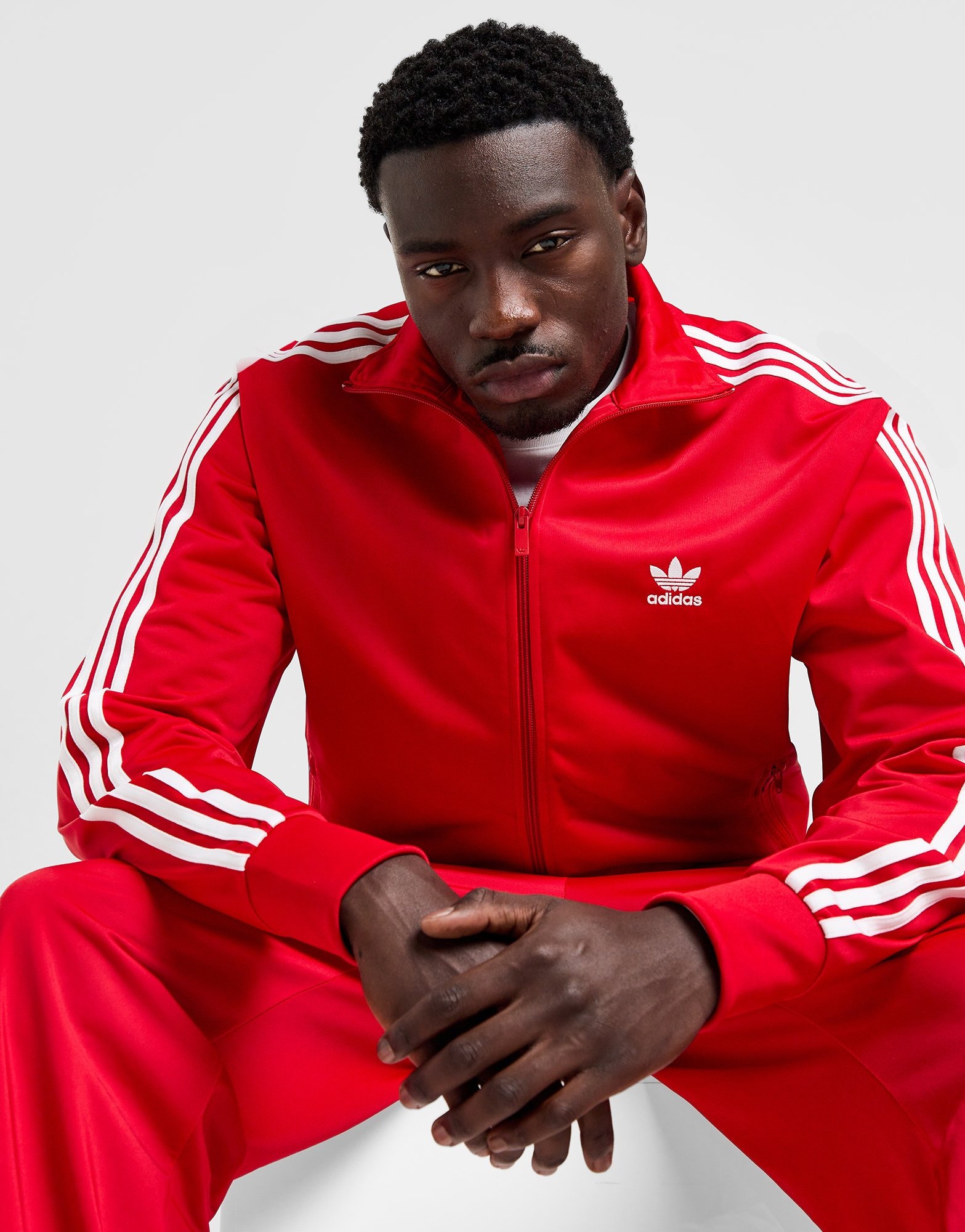 Adidas firebird jacke weiß online