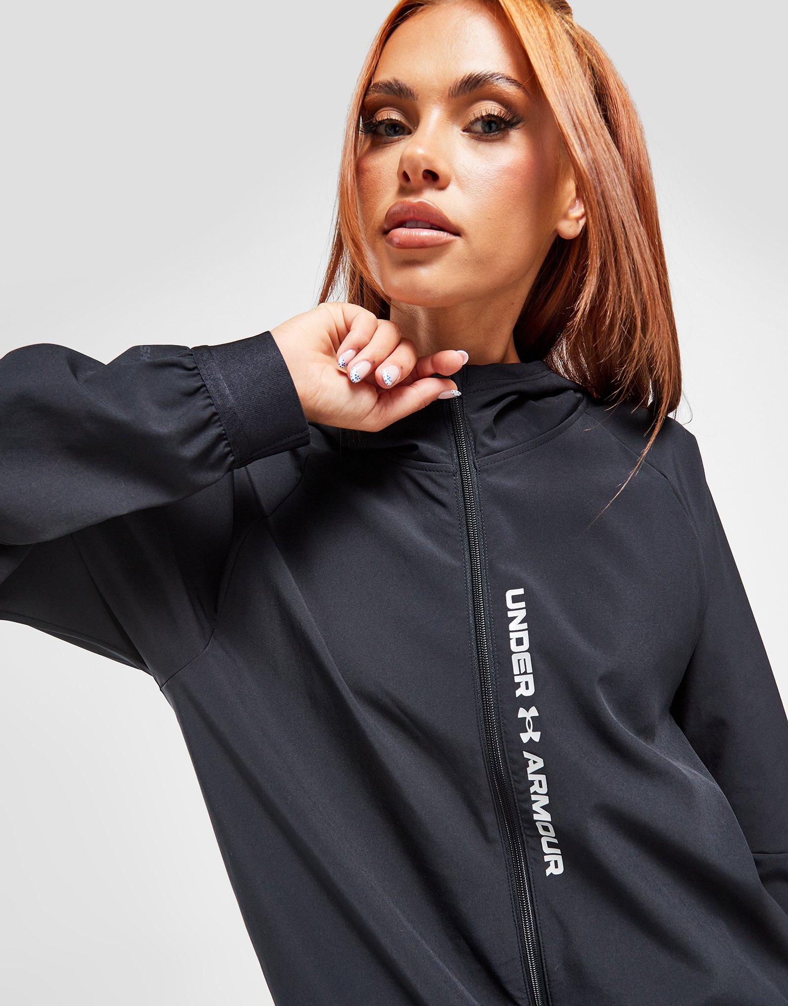 Under Armour Woven Wordmark Full Zip Jacket
