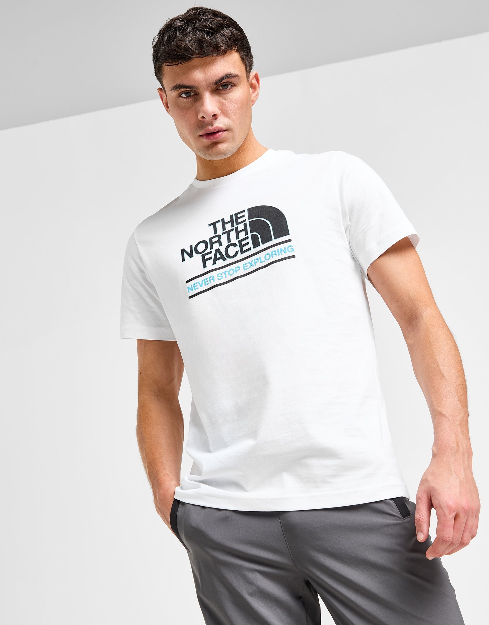 White The North Face Changala T-Shirt | JD Sports UK