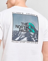 The North Face Maglia Mountain Outline