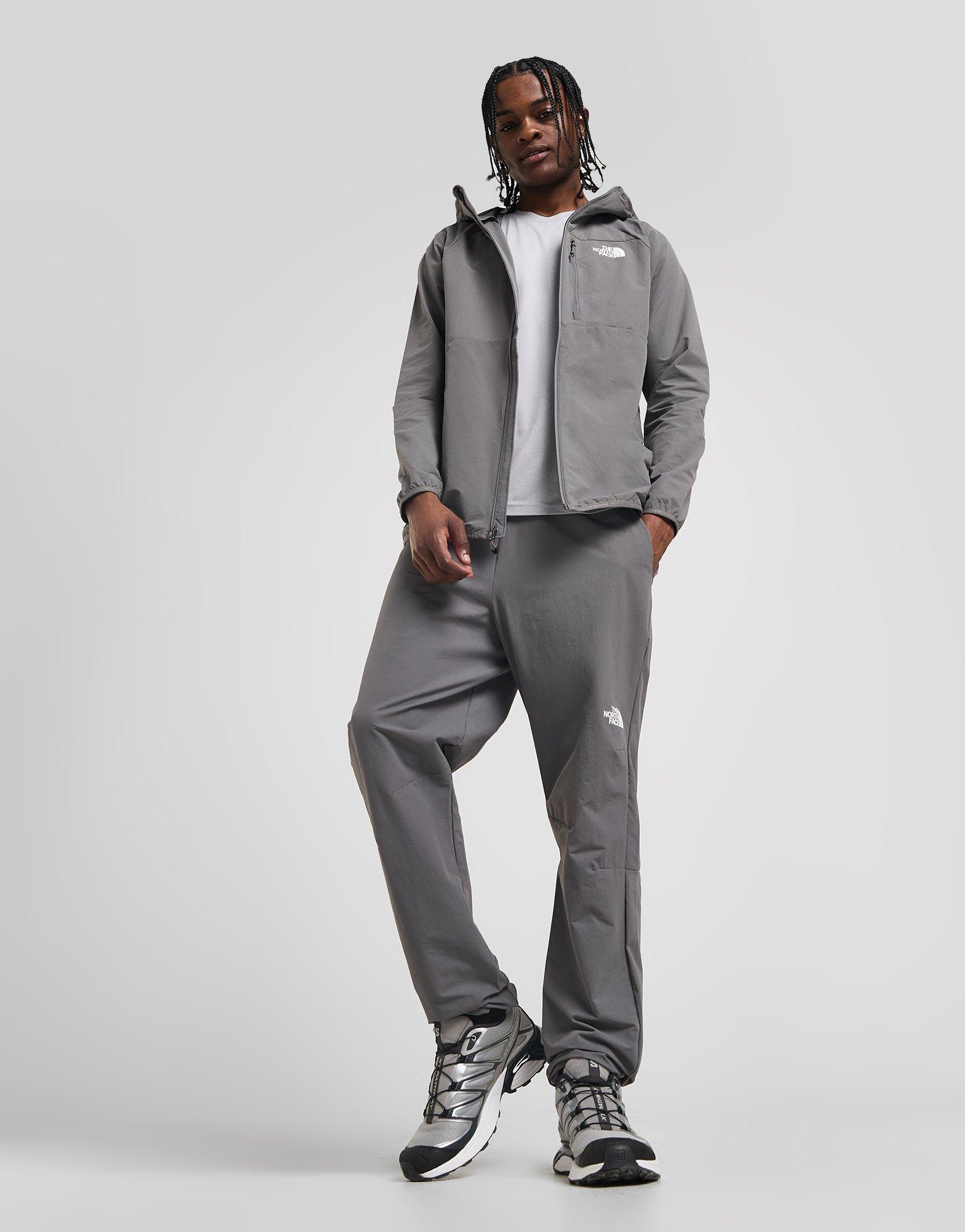 North face grey tracksuit bottoms sale