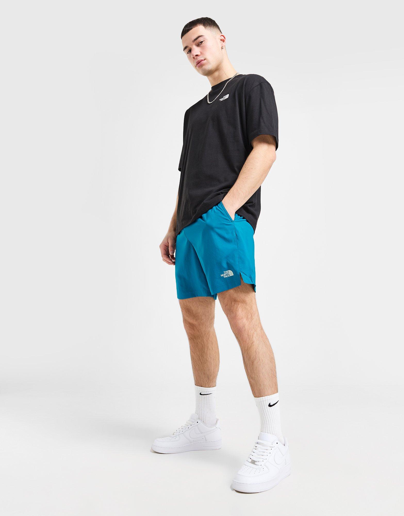 Navy blue cheap north face shorts