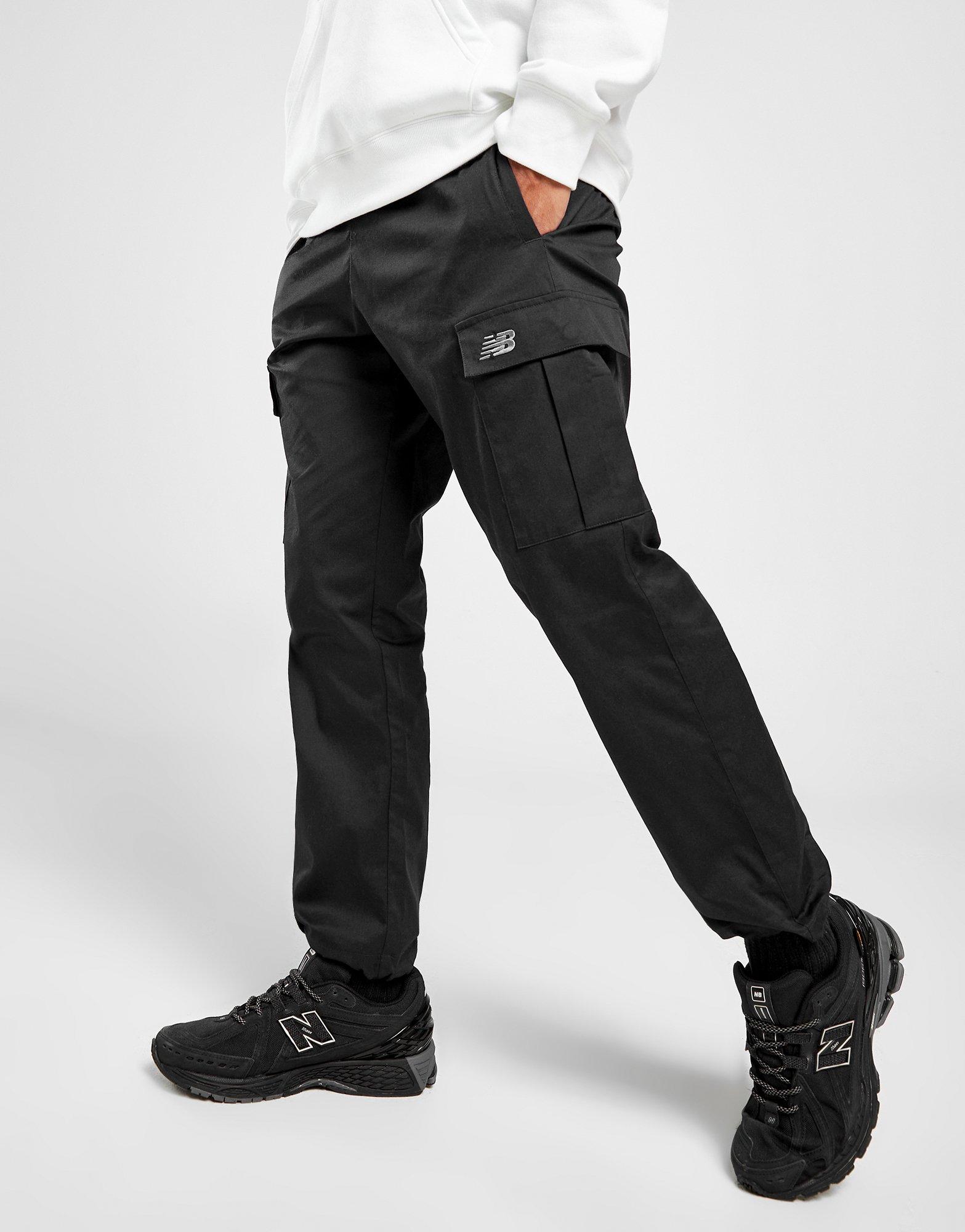 Grey New Balance Combat Cargo Pants
