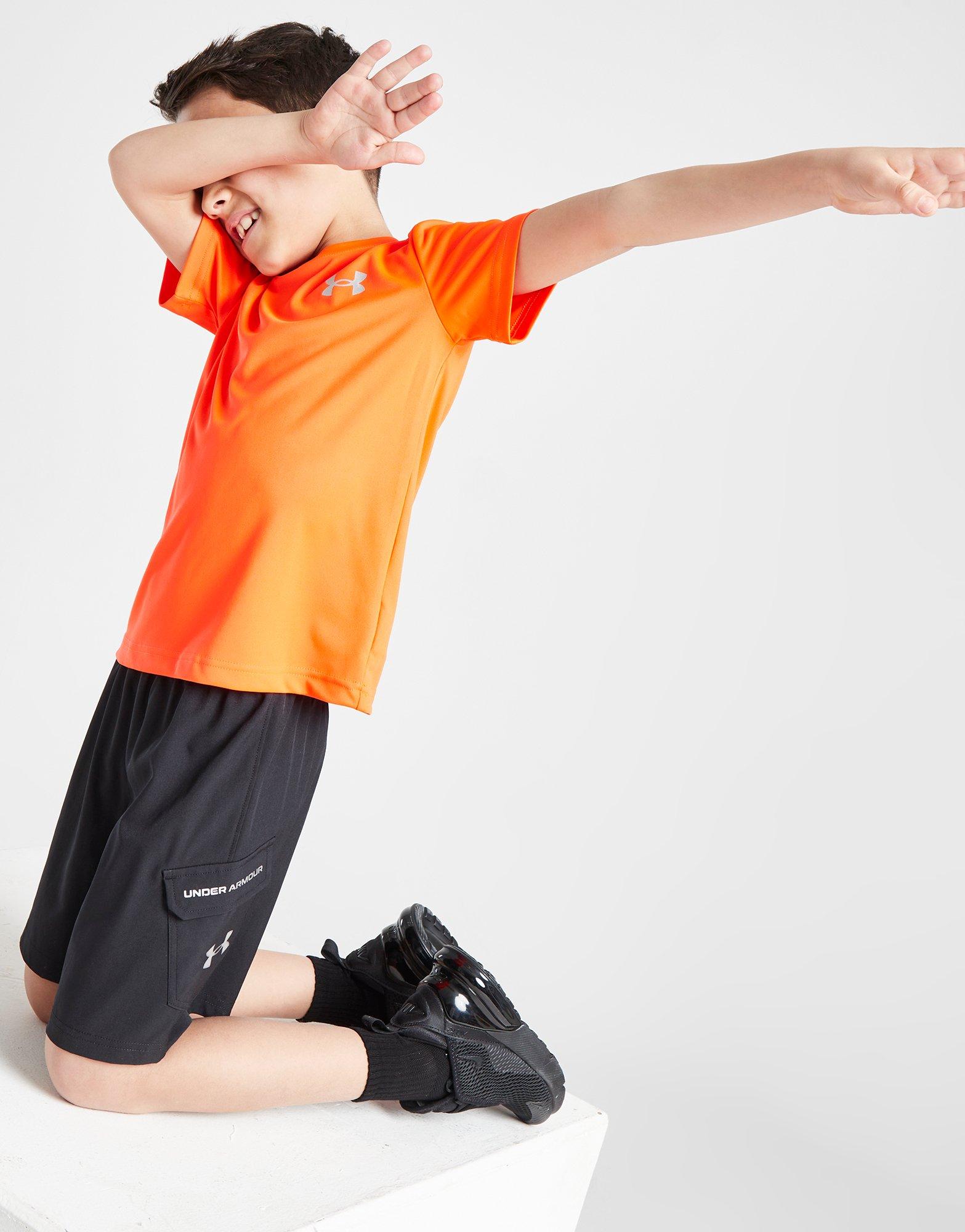 Under Armour T-Shirt/Woven Cargo Shorts Set Children