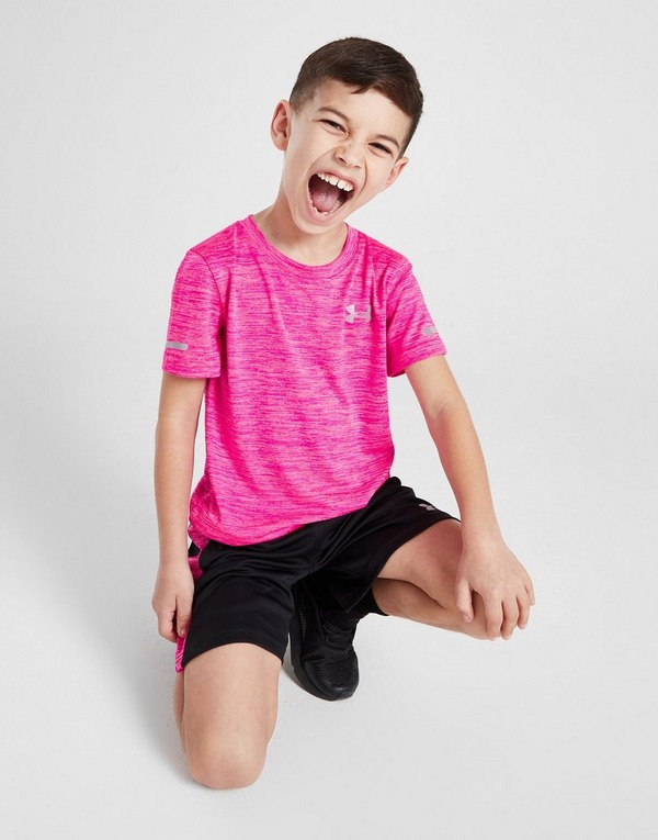 Pink Under Armour Tech T-Shirt/Shorts Set Children - JD Sports Ireland
