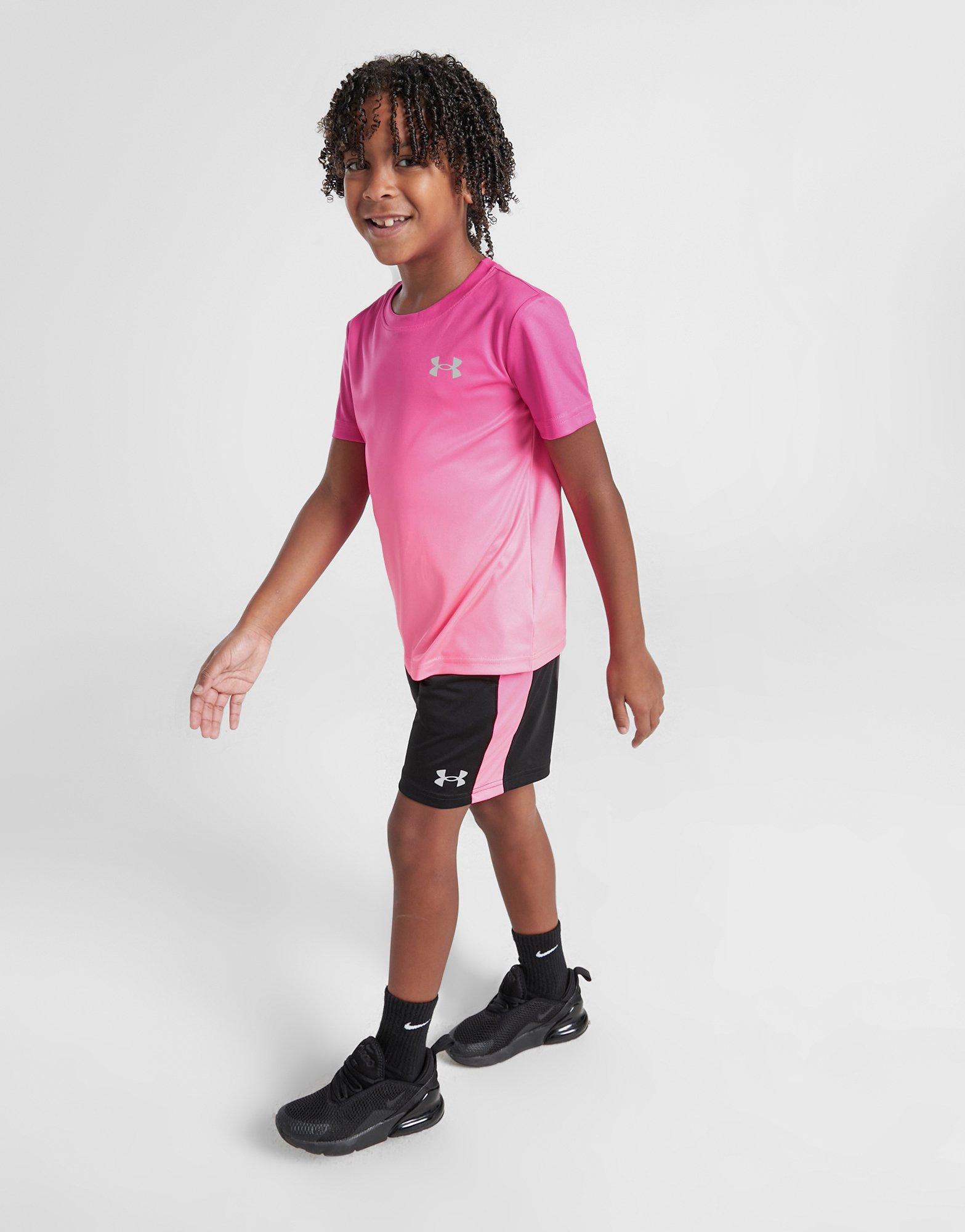 Under Armour Fade T-Shirt/Shorts Set Children
