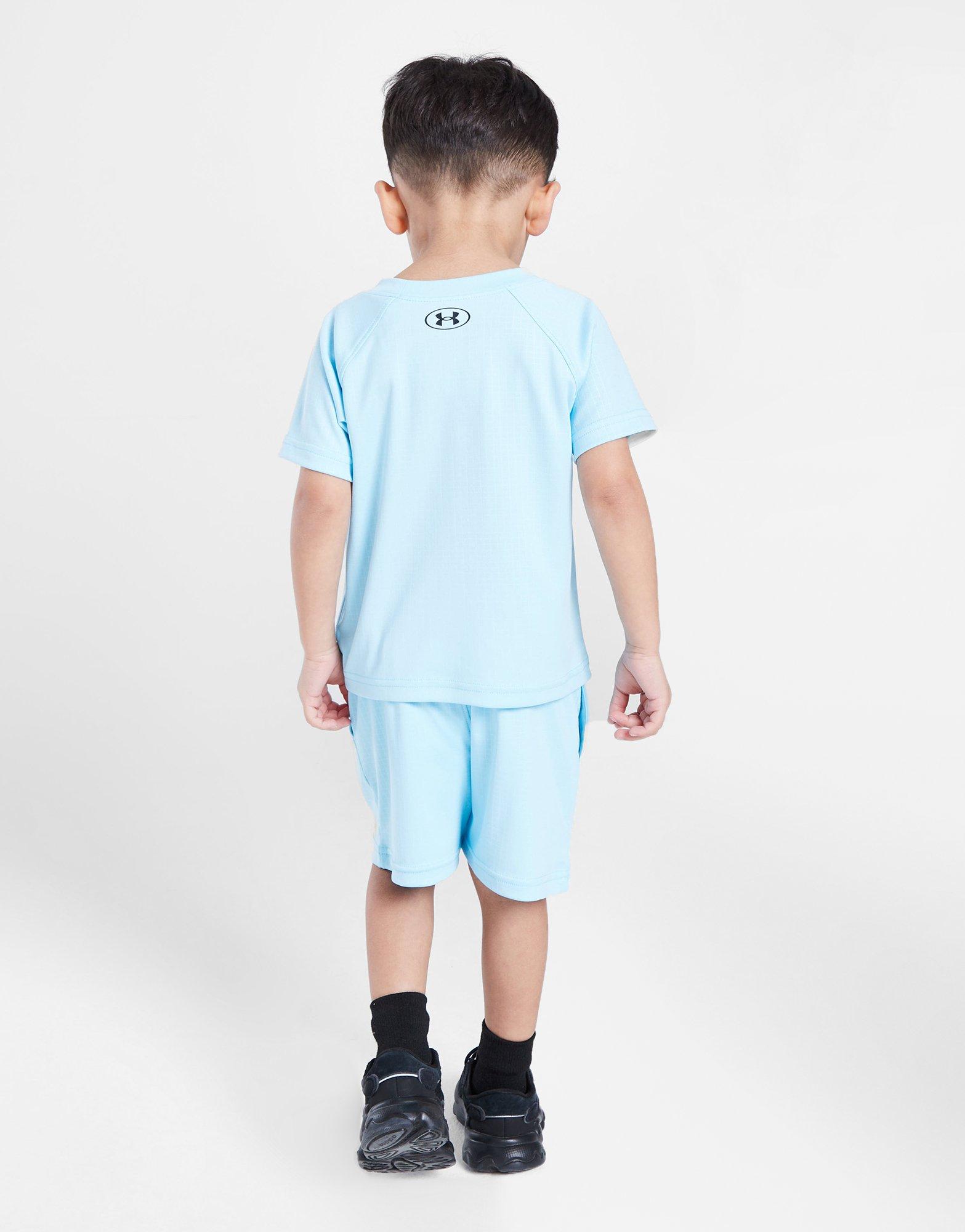 Under Armour Emboss Grid T-Shirt/Shorts Set Infant