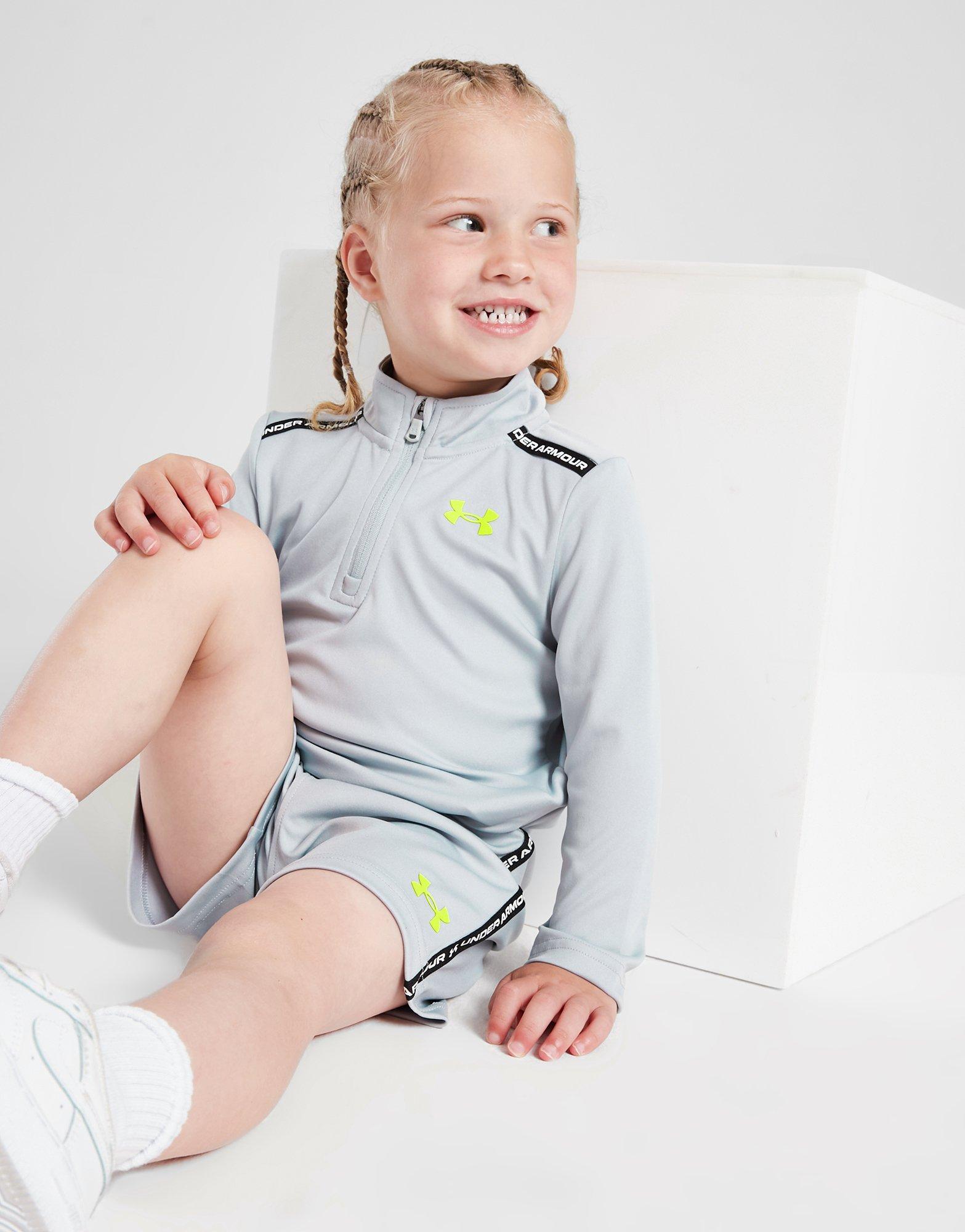 Under Armour Completo Felpa Tape 1/4 Zip/Pantaloncini Neonati