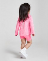Under Armour Girls' Tech 1/4 Zip Top/Shorts Set Infant
