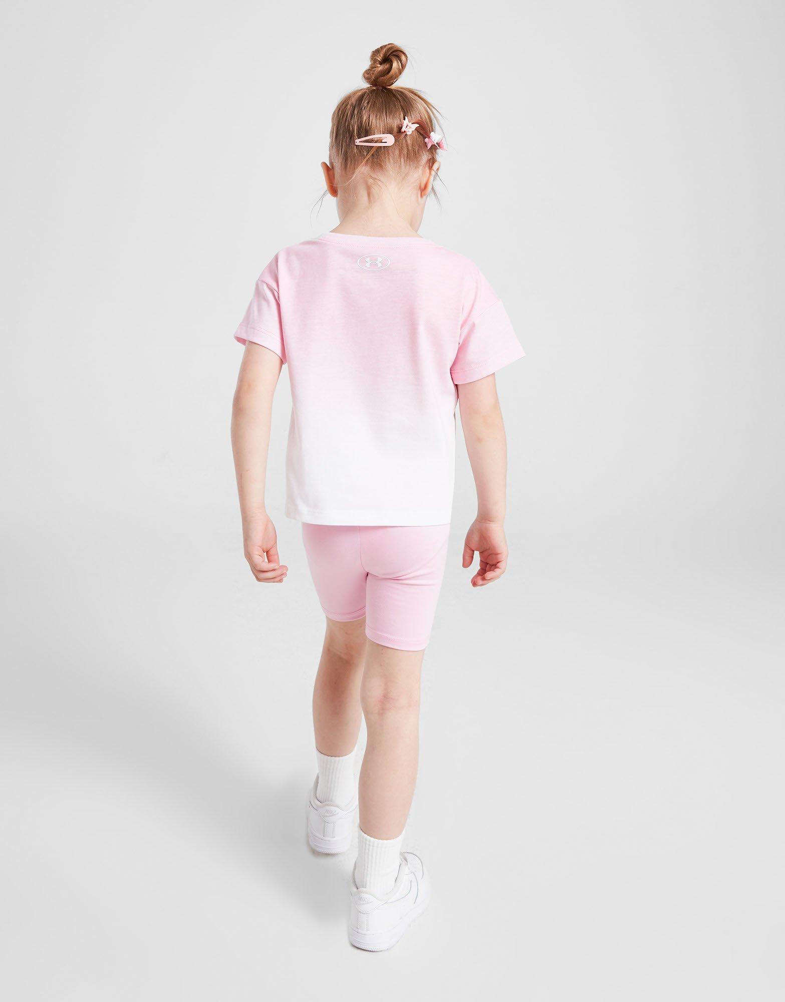Under Armour Girls' Fade T-Shirt/Shorts Set Infant