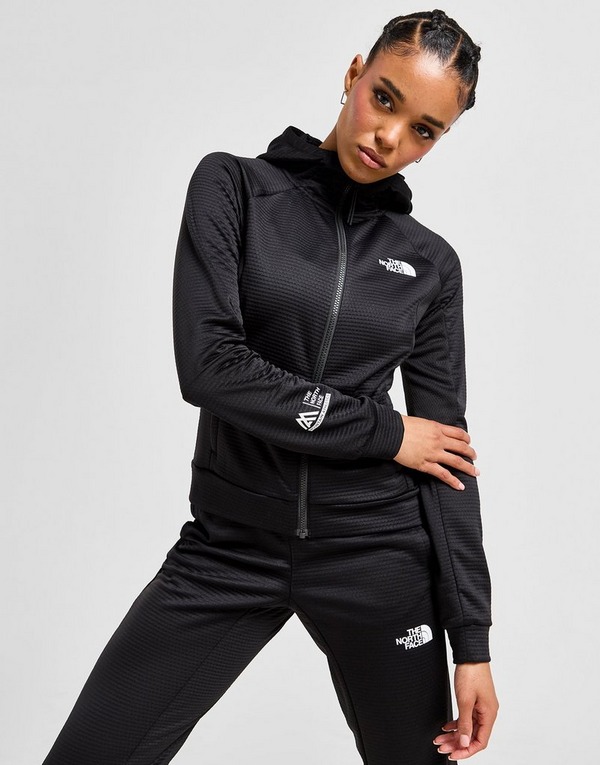 Black The North Face Mountain Athletics Full Zip Hoodie - JD