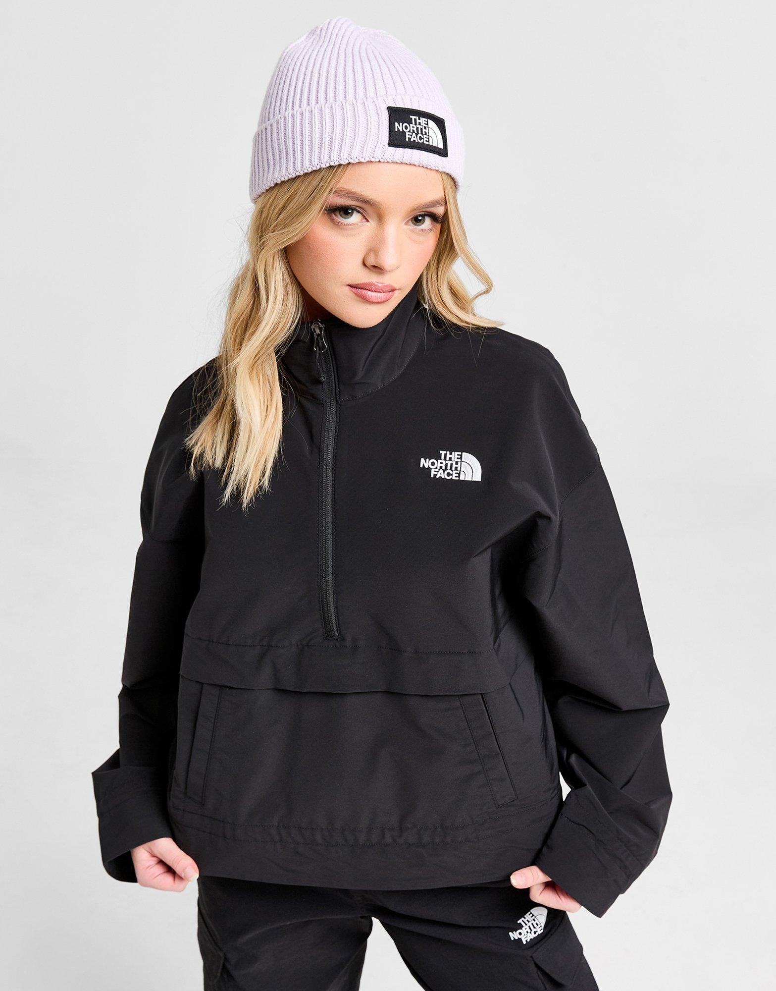 North face shop coat black womens