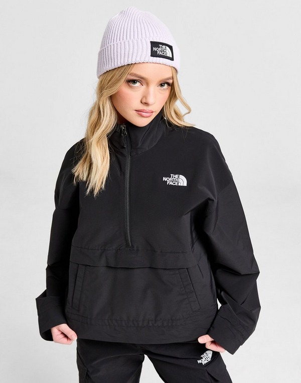 Black The North Face Easy Lightweight 1/4 Zip Jacket