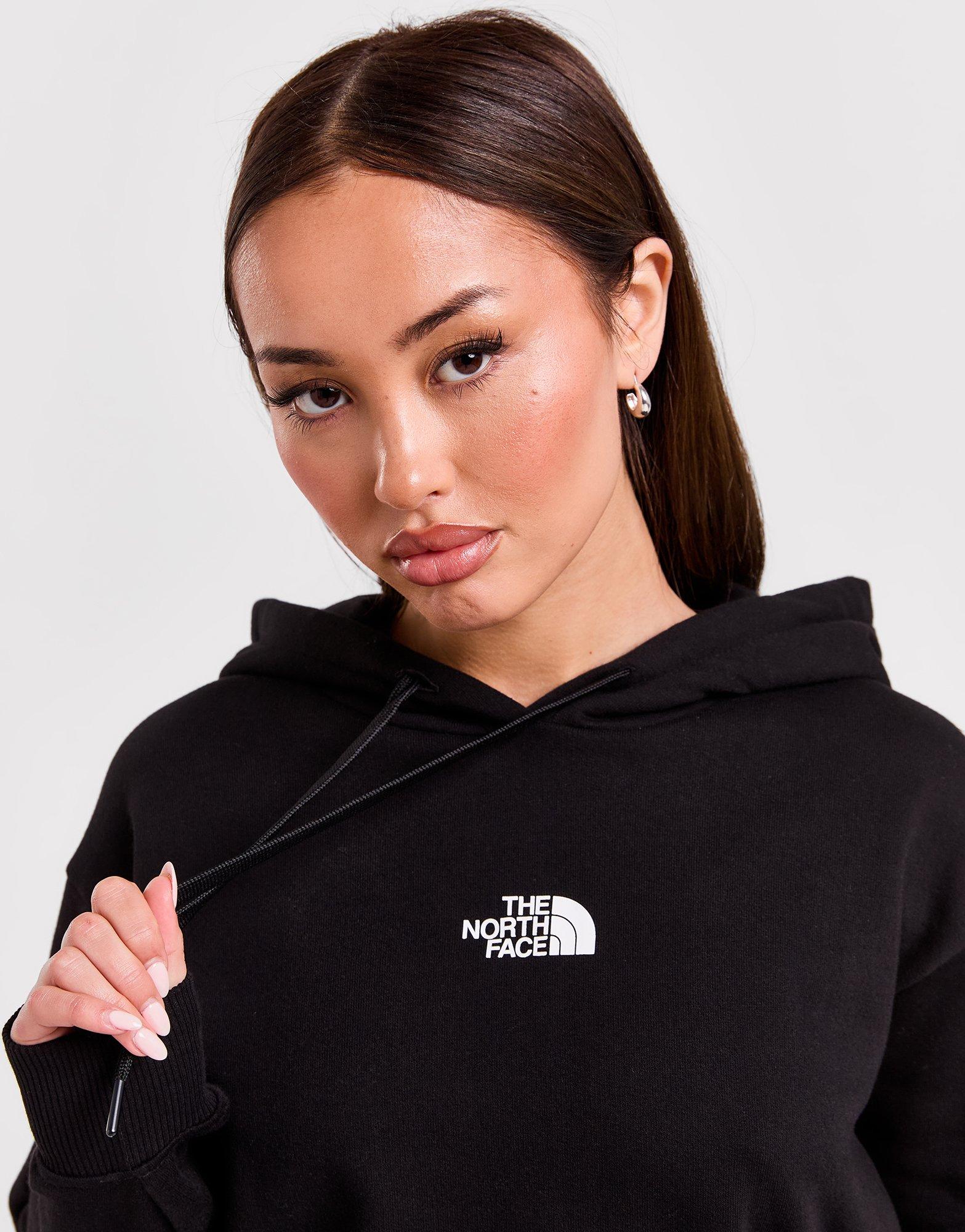 North face store black hoodie