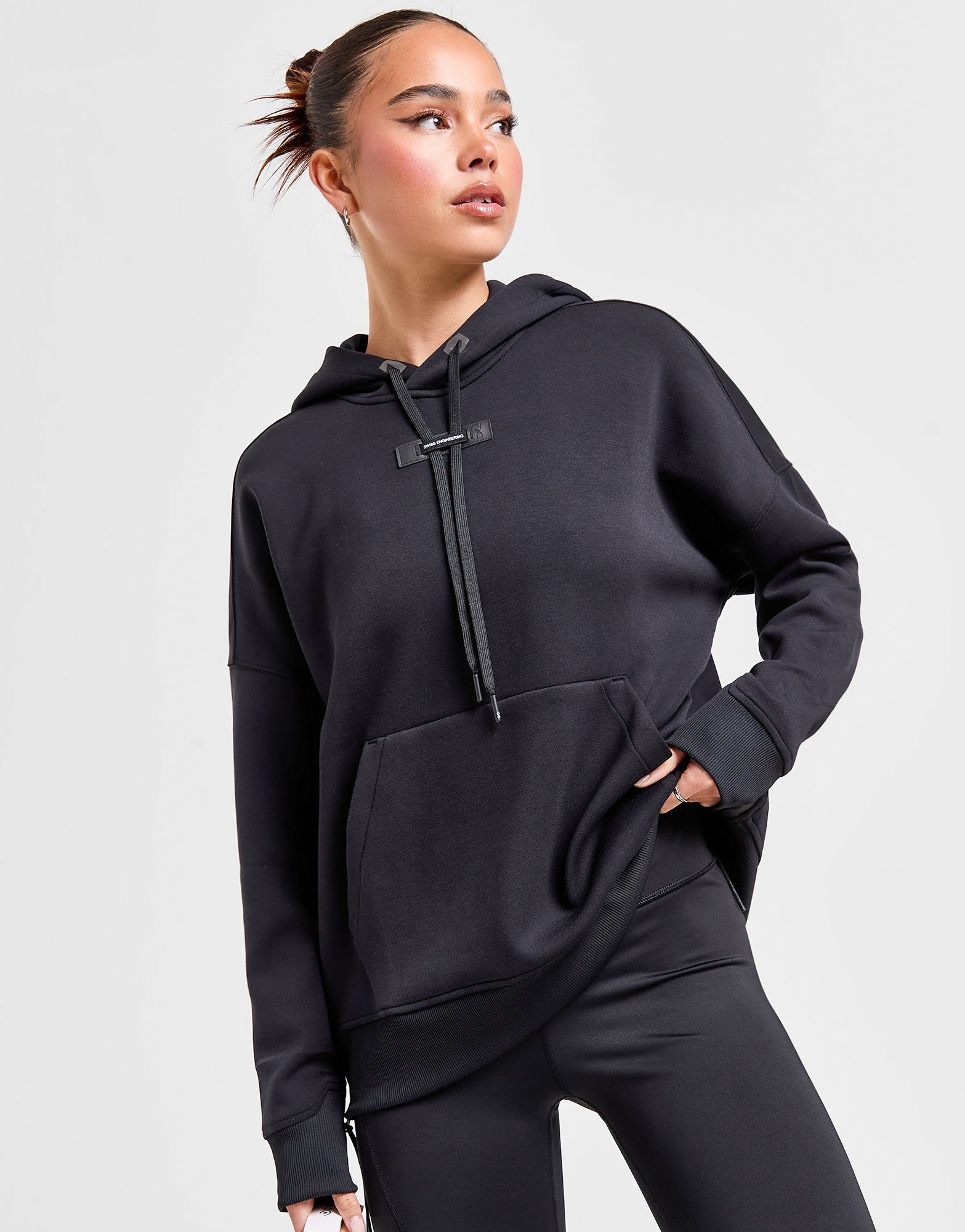 Black On Running Move Hoodie | JD Sports UK