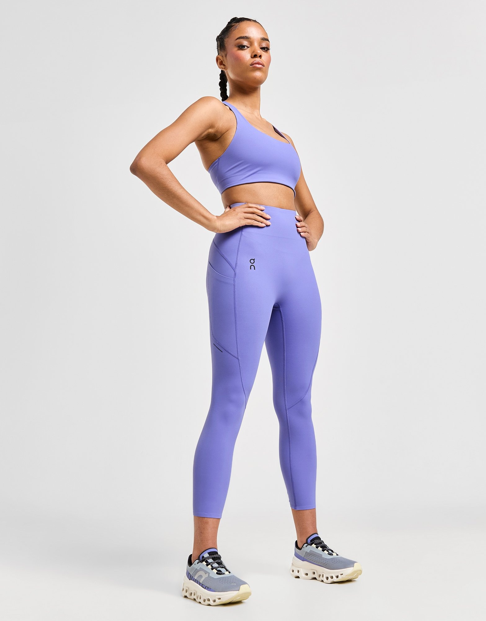 Women's Movement 3/4 Tights | Blue | On United States