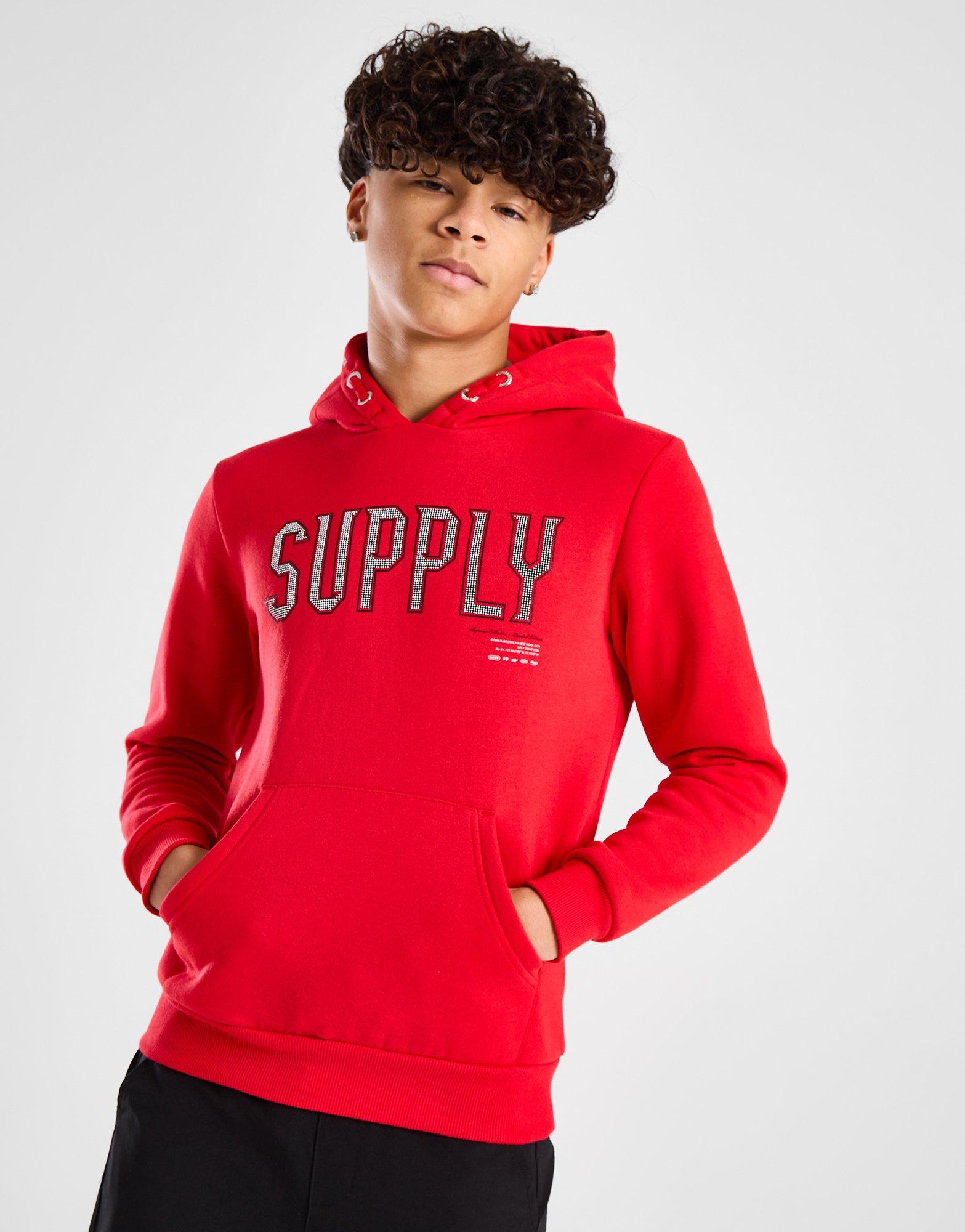 Red Supply & Demand Buck Hoodie Junior | JD Sports UK