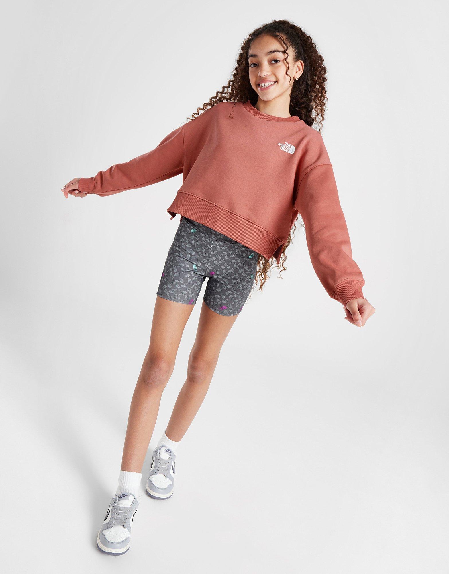 The North Face Girls' Cutline Crew Sweatshirt Junior