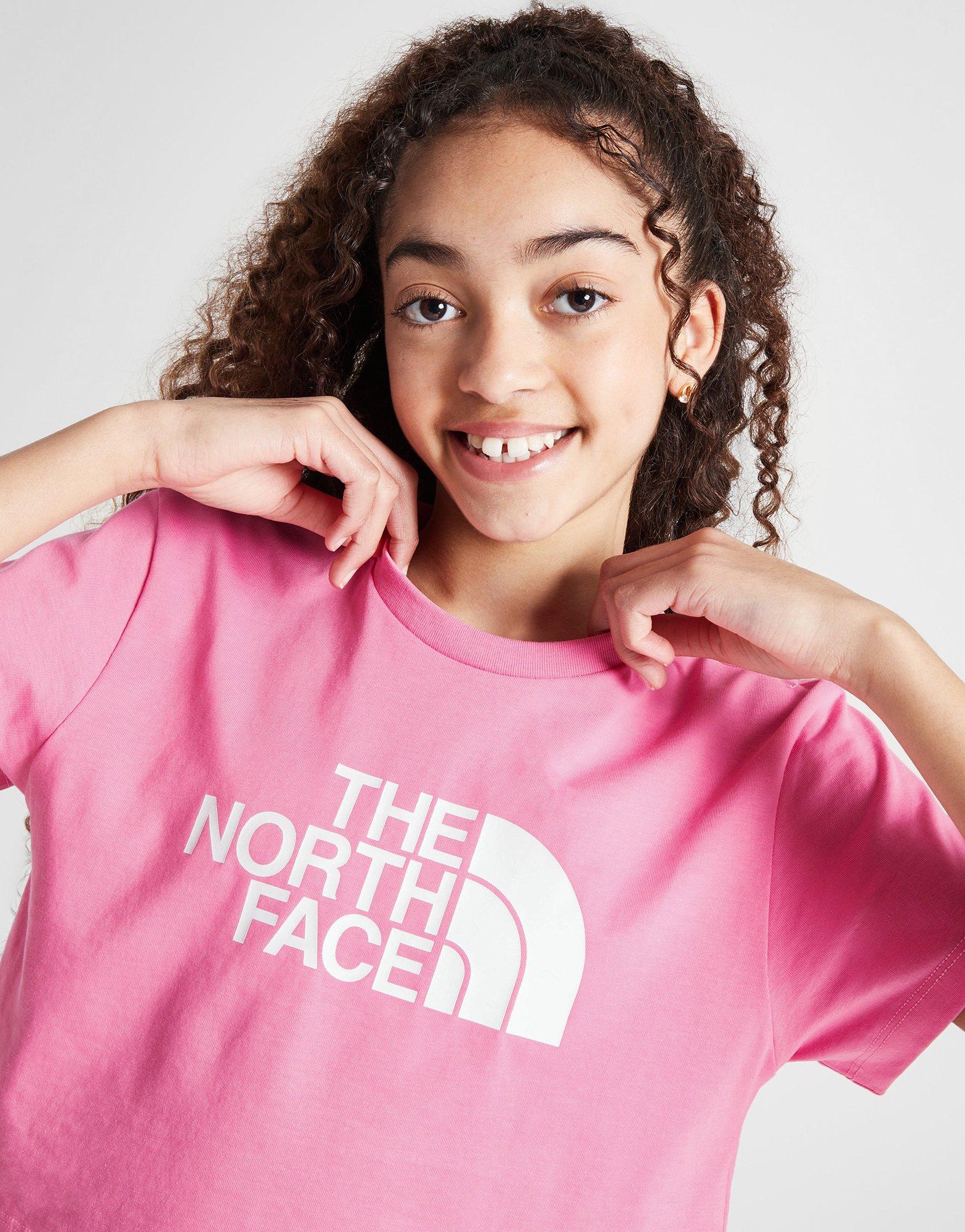 The North Face Girls' Crop Easy T-Shirt Junior
