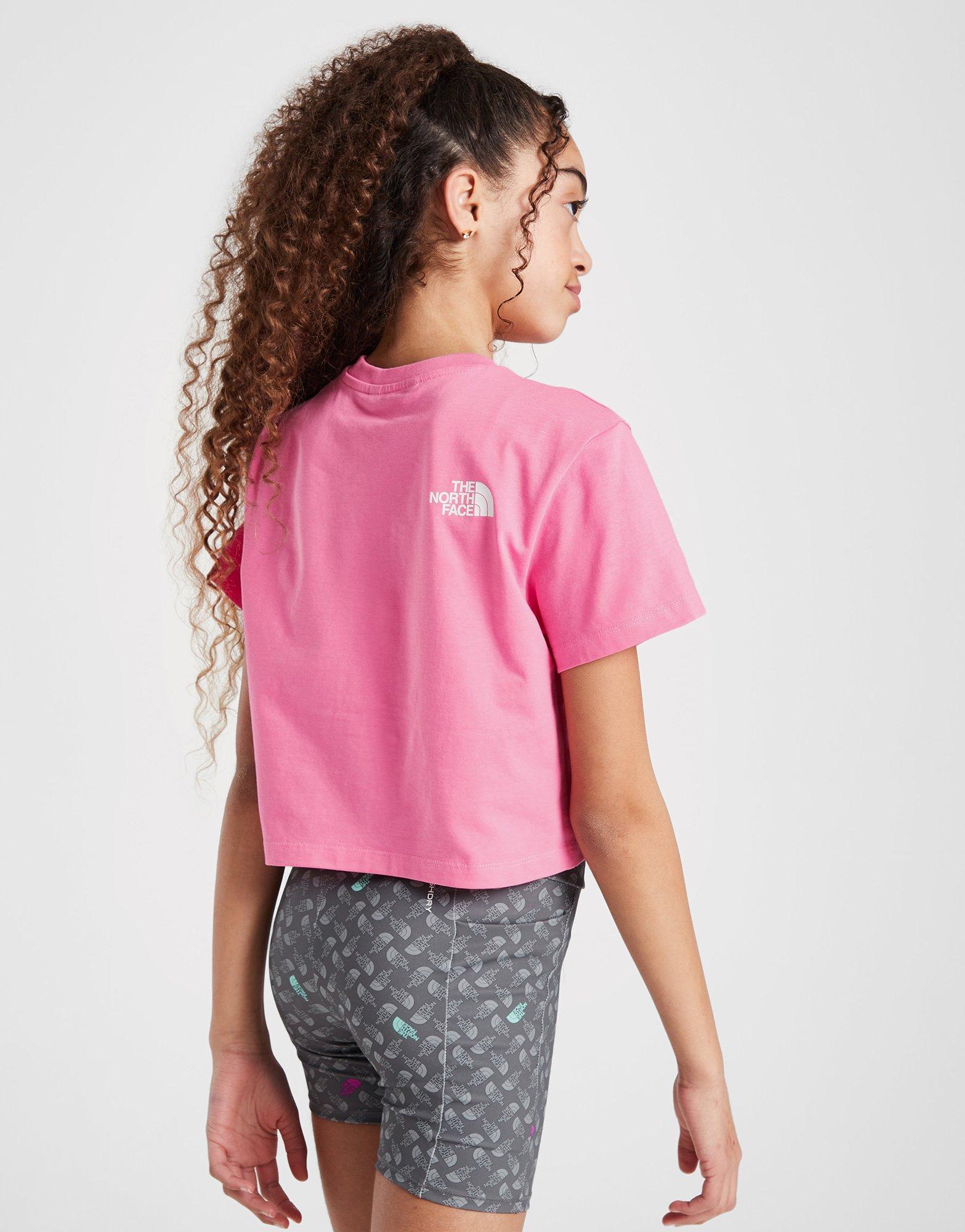 The North Face Girls' Crop Easy T-Shirt Junior