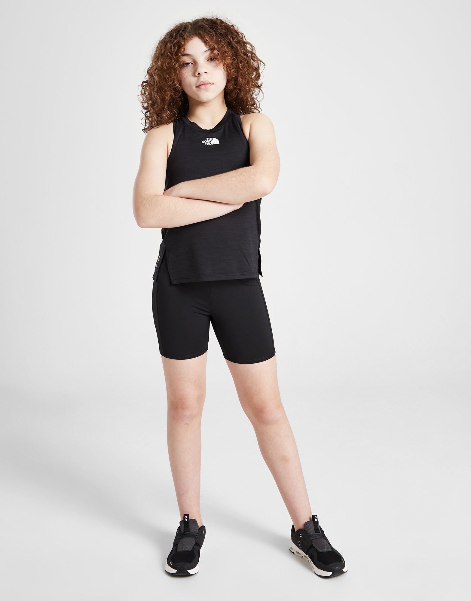 Black The North Face Girls' Bike Shorts Junior | JD Sports UK