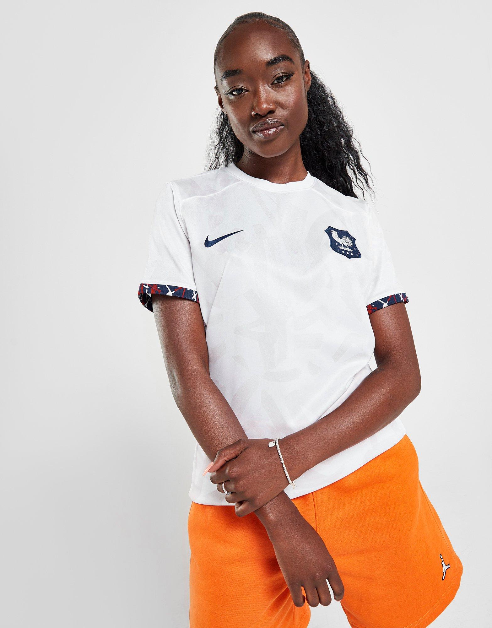 White Nike France 2023 Away Shirt Women's