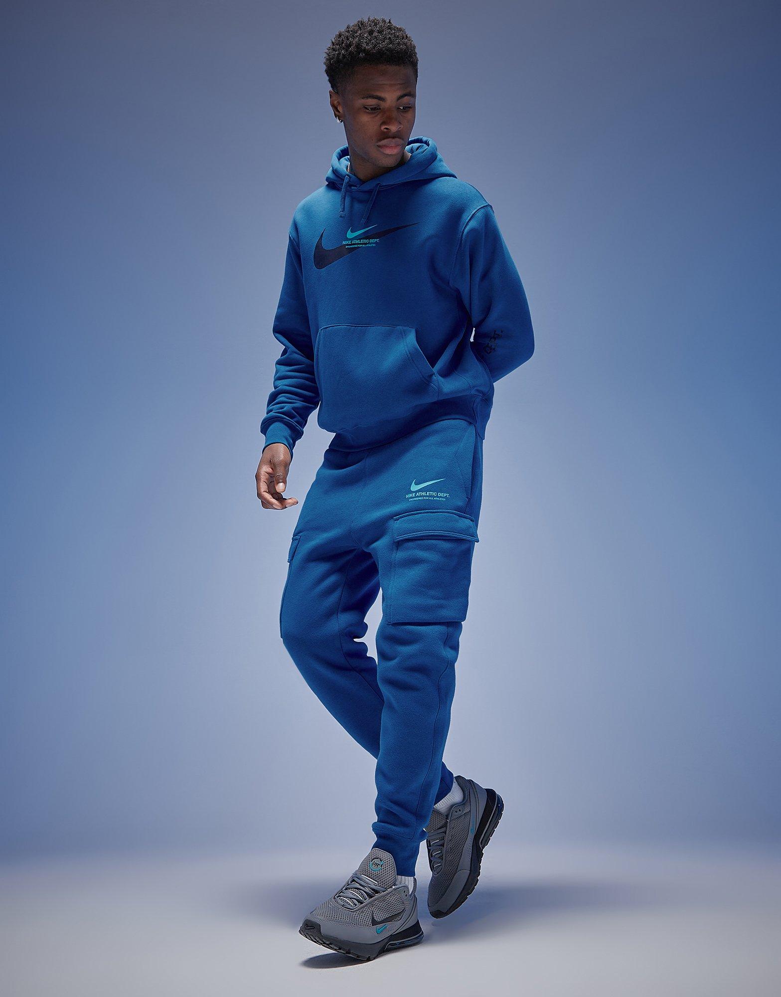 Blue Nike Foundation Fleece Joggers - JD Sports Global