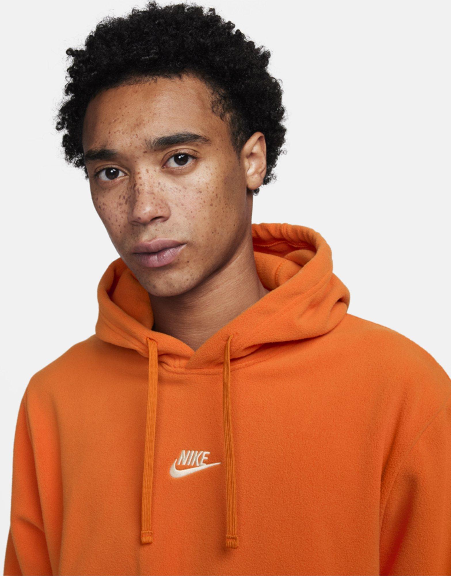 Jd orange nike hoodie sale