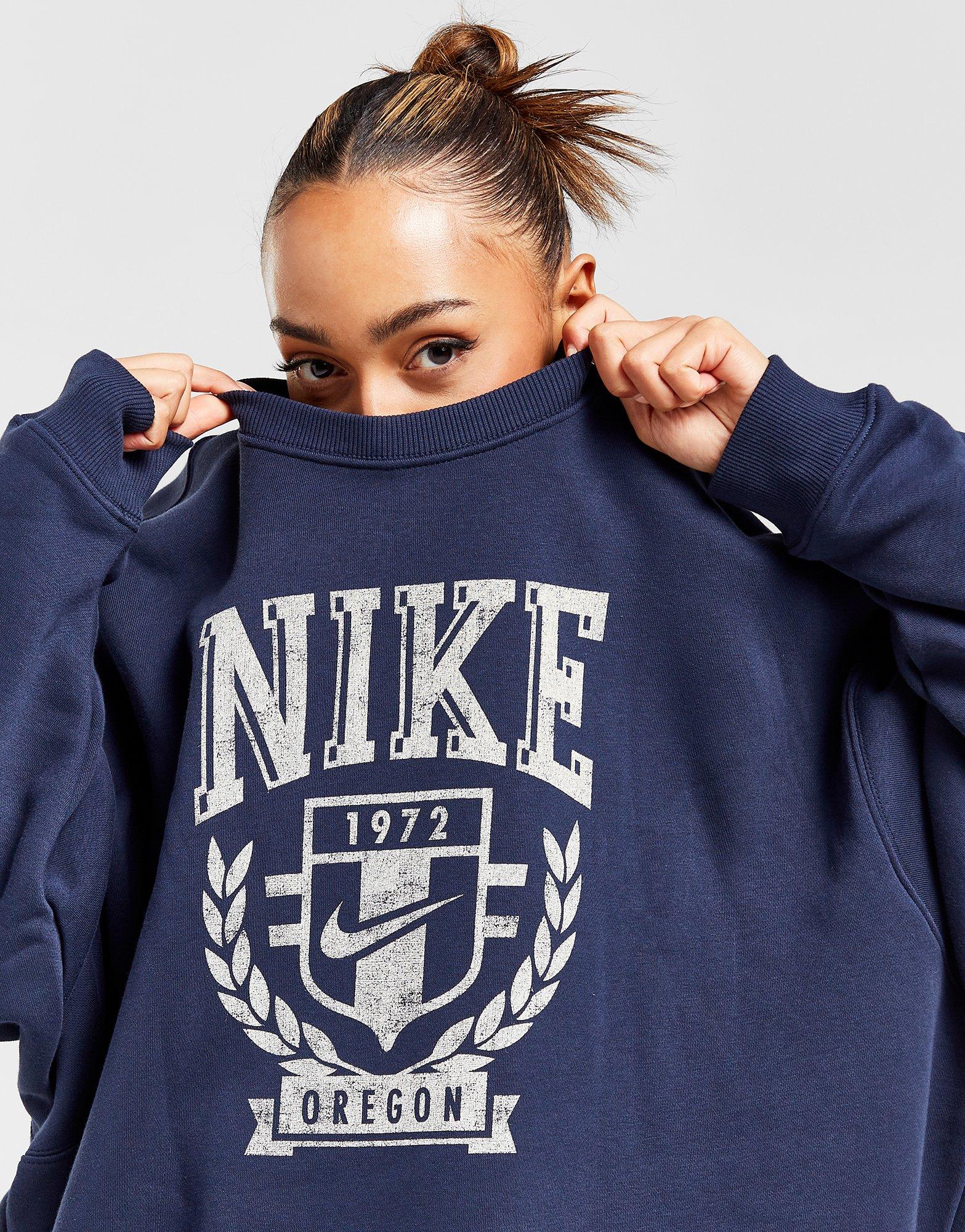 Nike Varsity Oversized Crew Sweatshirt
