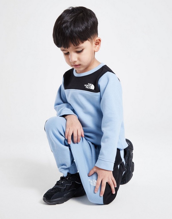 Blue The North Face Tech Crew Tracksuit Infant | JD Sports UK