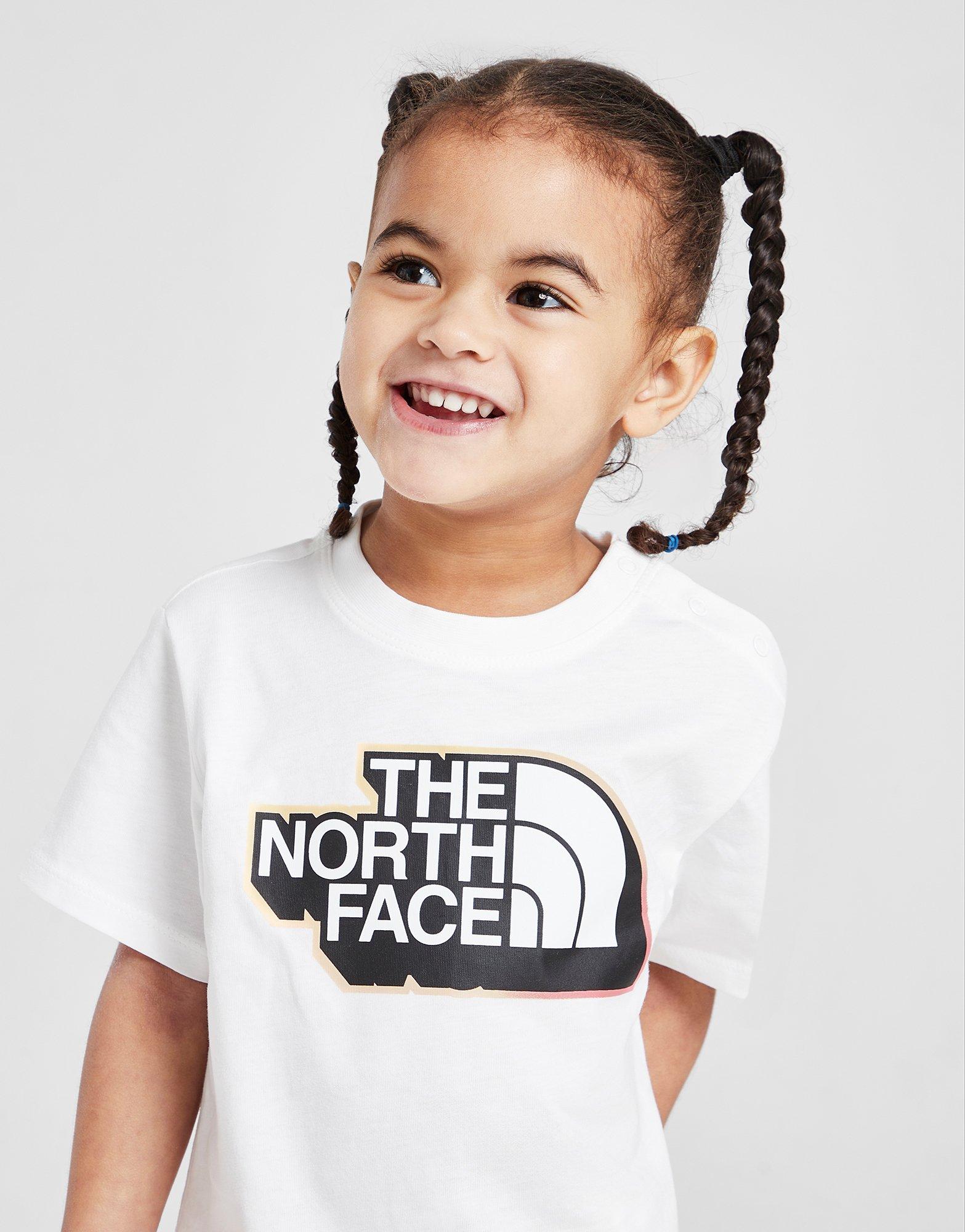 The North Face Girls' T-Shirt/Cycle Shorts Set Infants