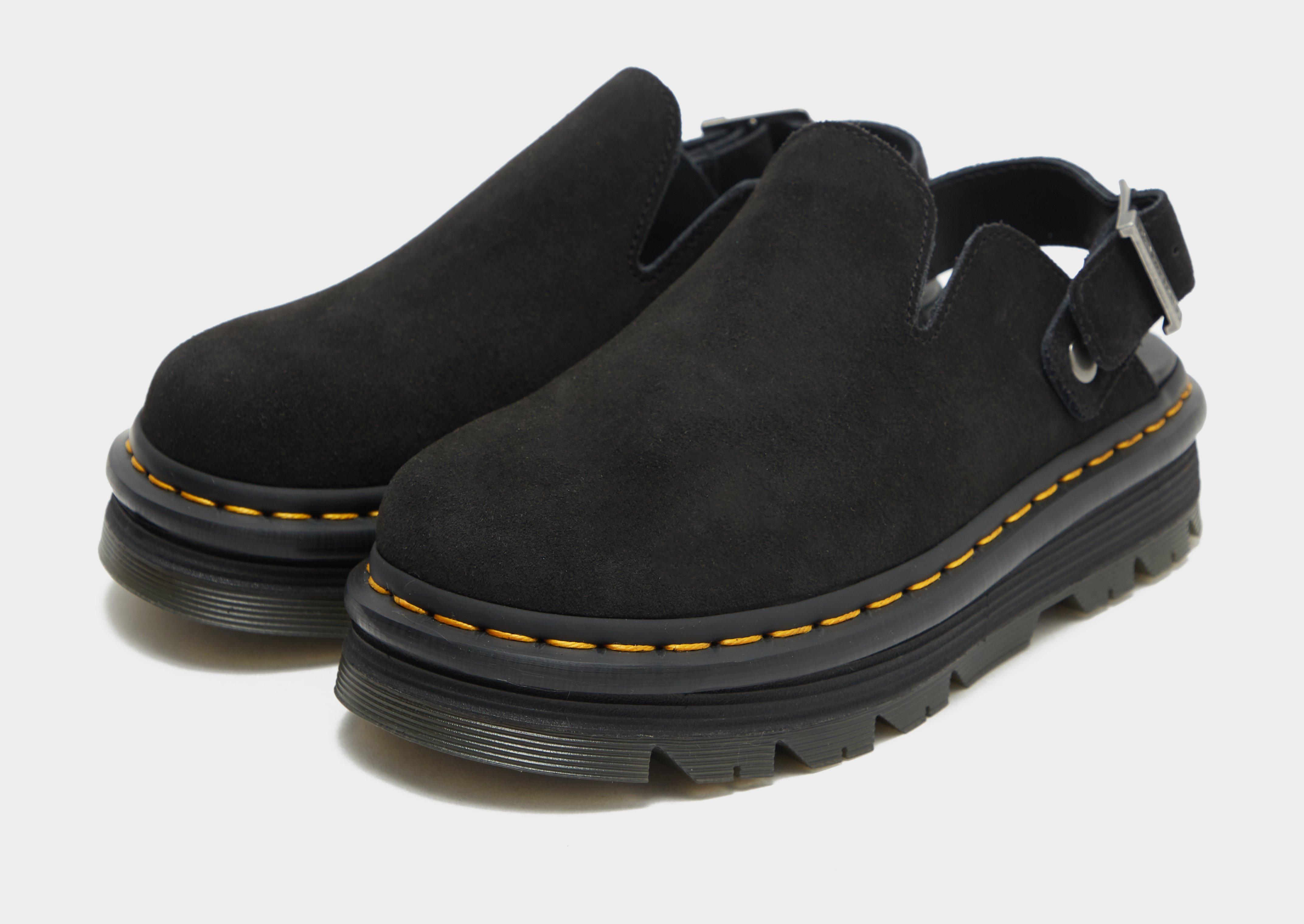 Dr. Martens ZebZag Suede Mules Dames