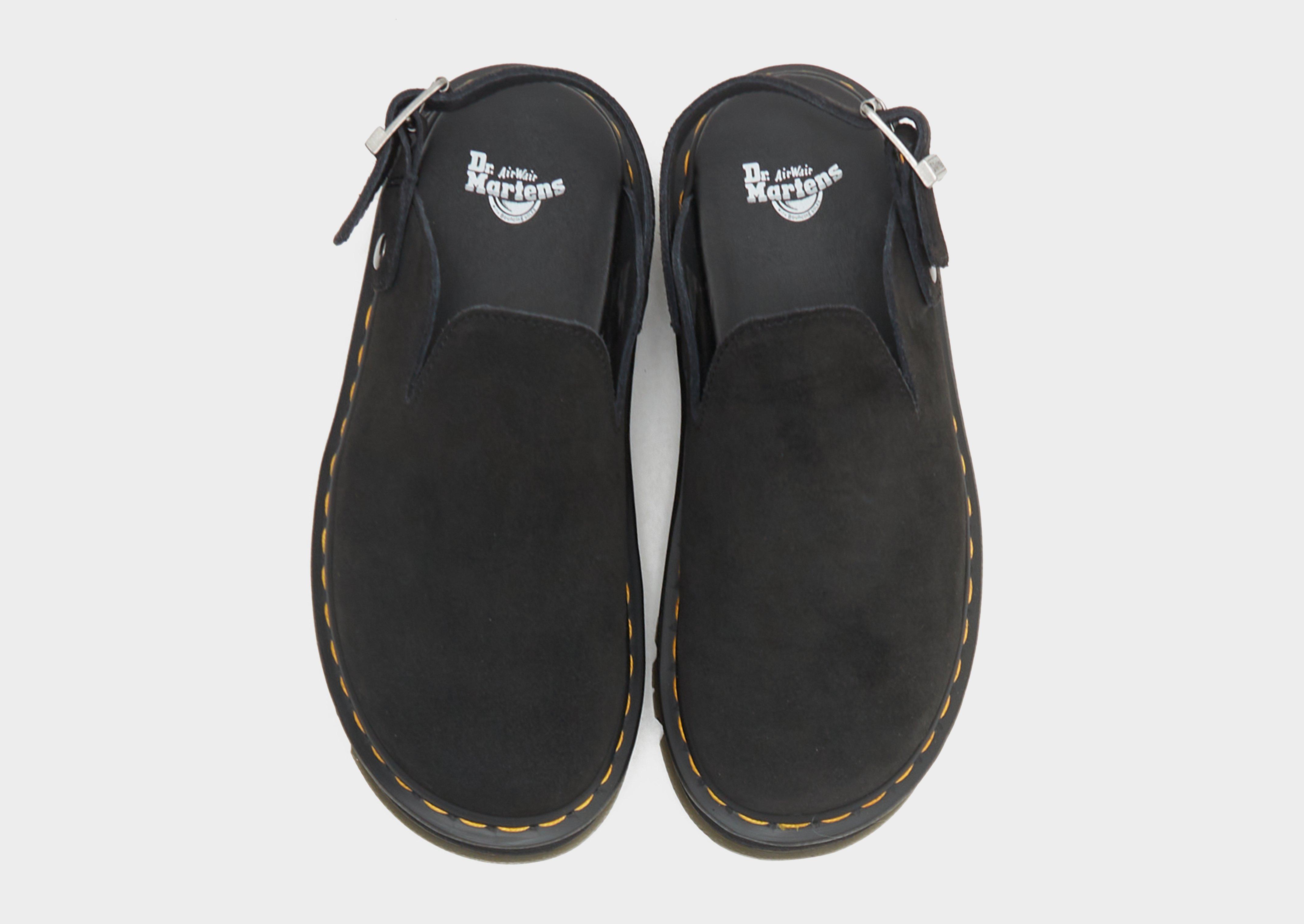 Dr. Martens ZebZag Suede Mules Dames