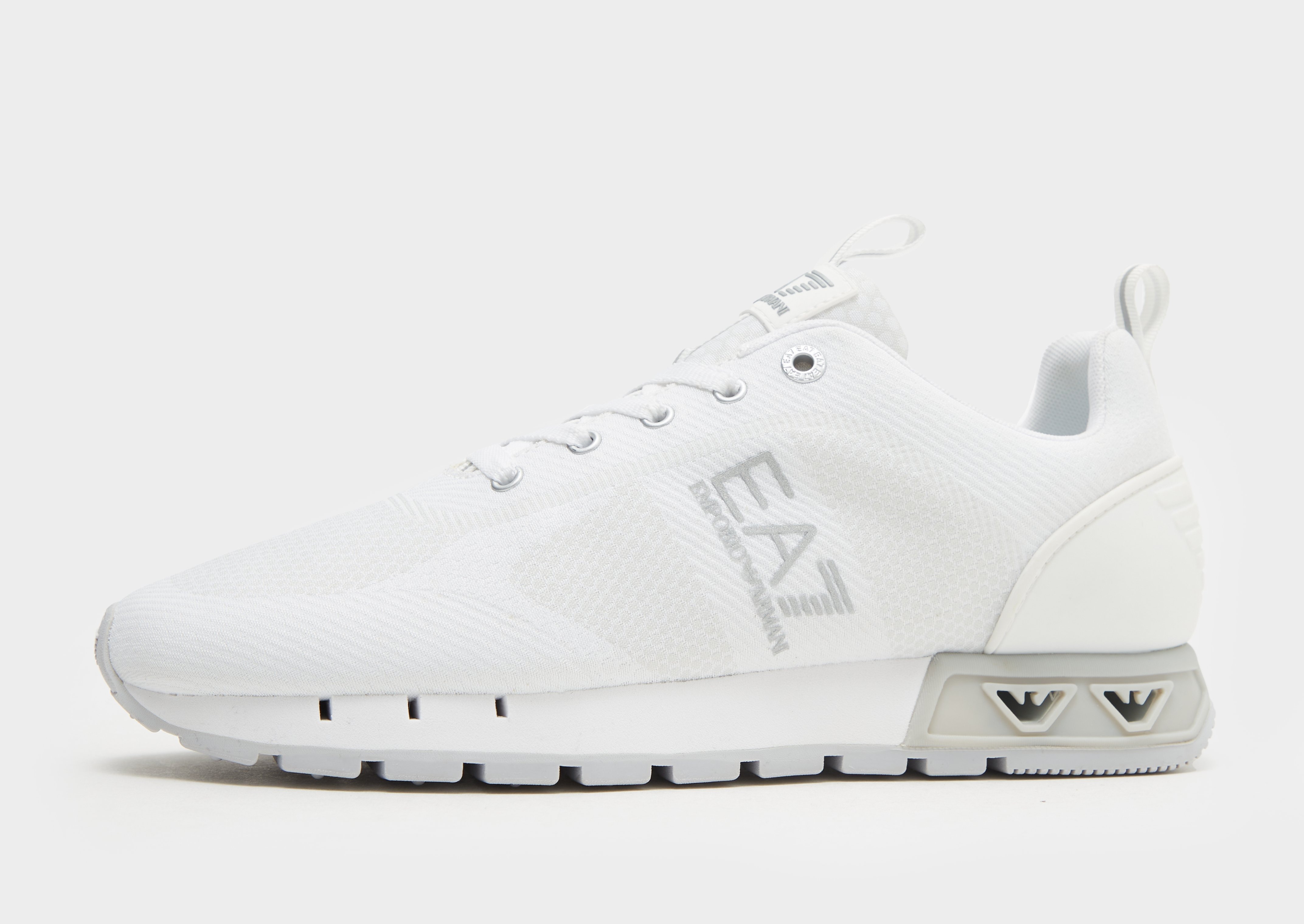 White EA7 Emporio Armani B W Knit JD Sports Global