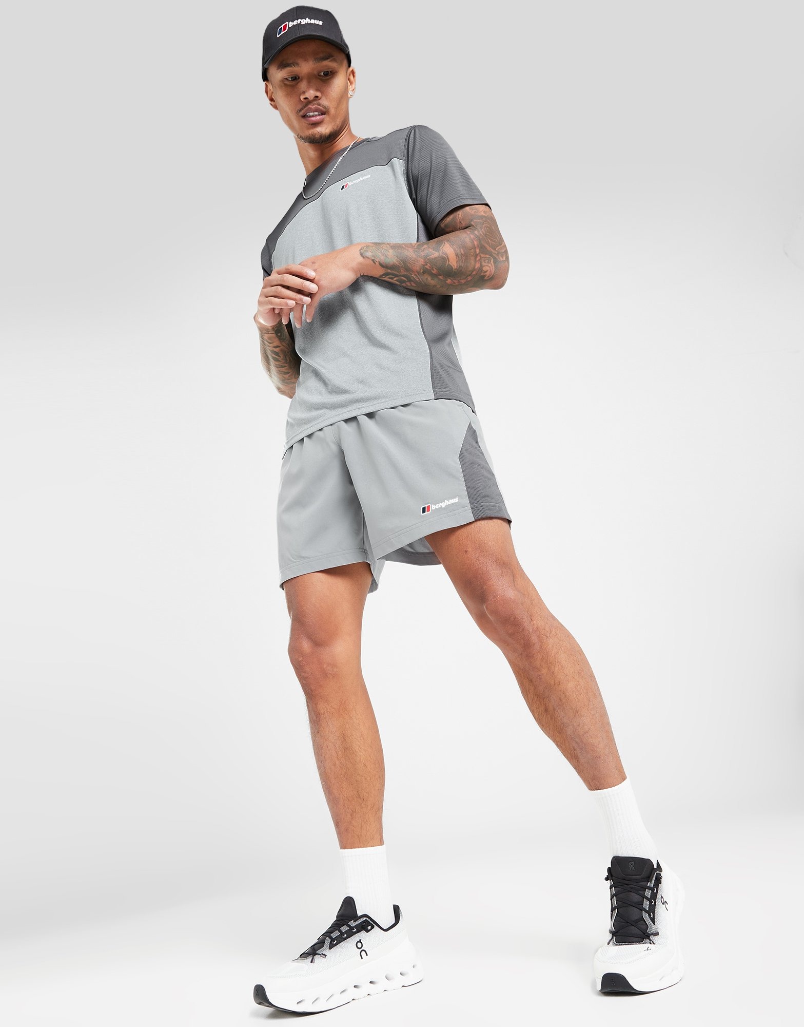 Grey Berghaus Stanope Shorts JD Sports UK