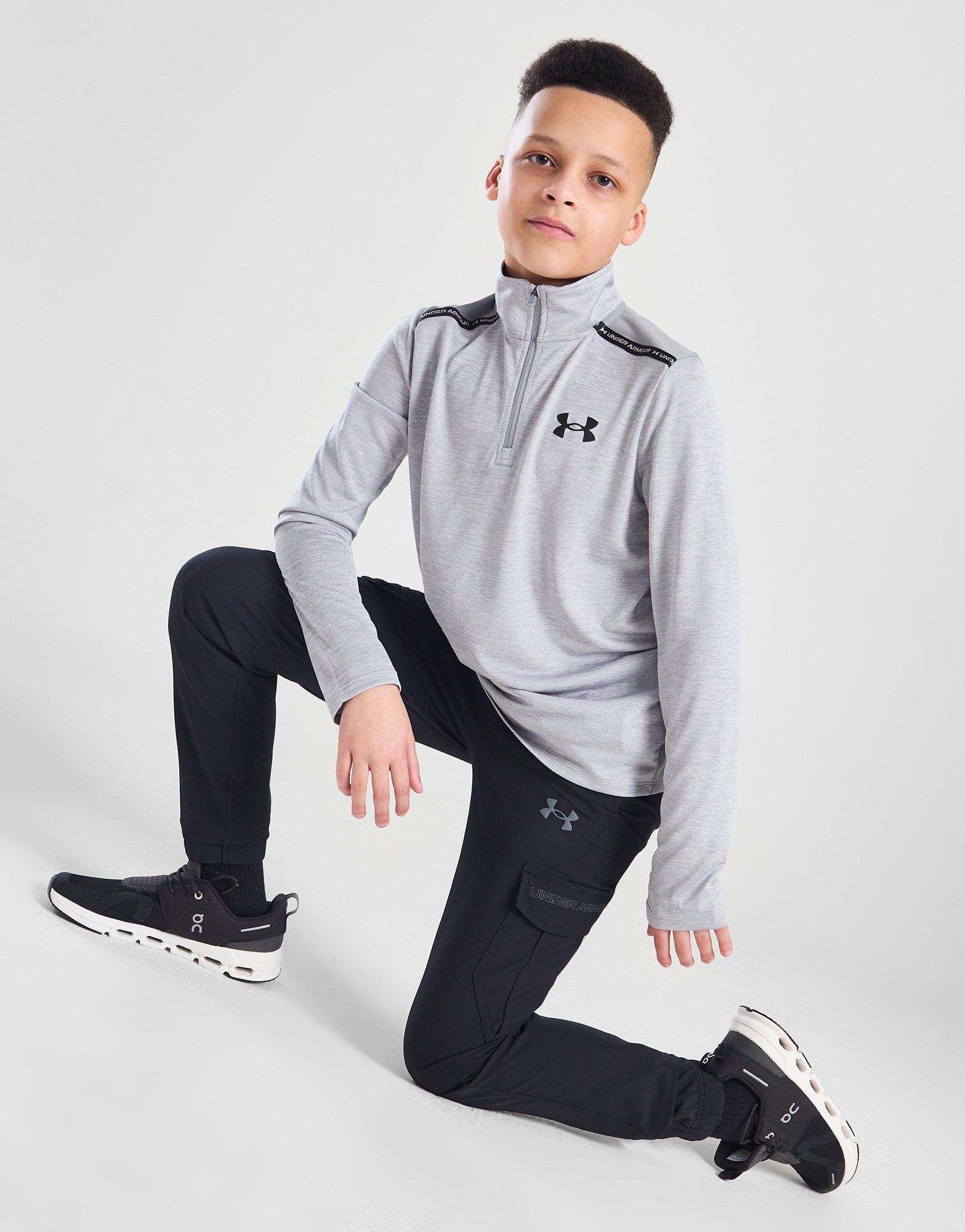 Black Under Armour Woven Cargo Pants Junior | JD Sports UK