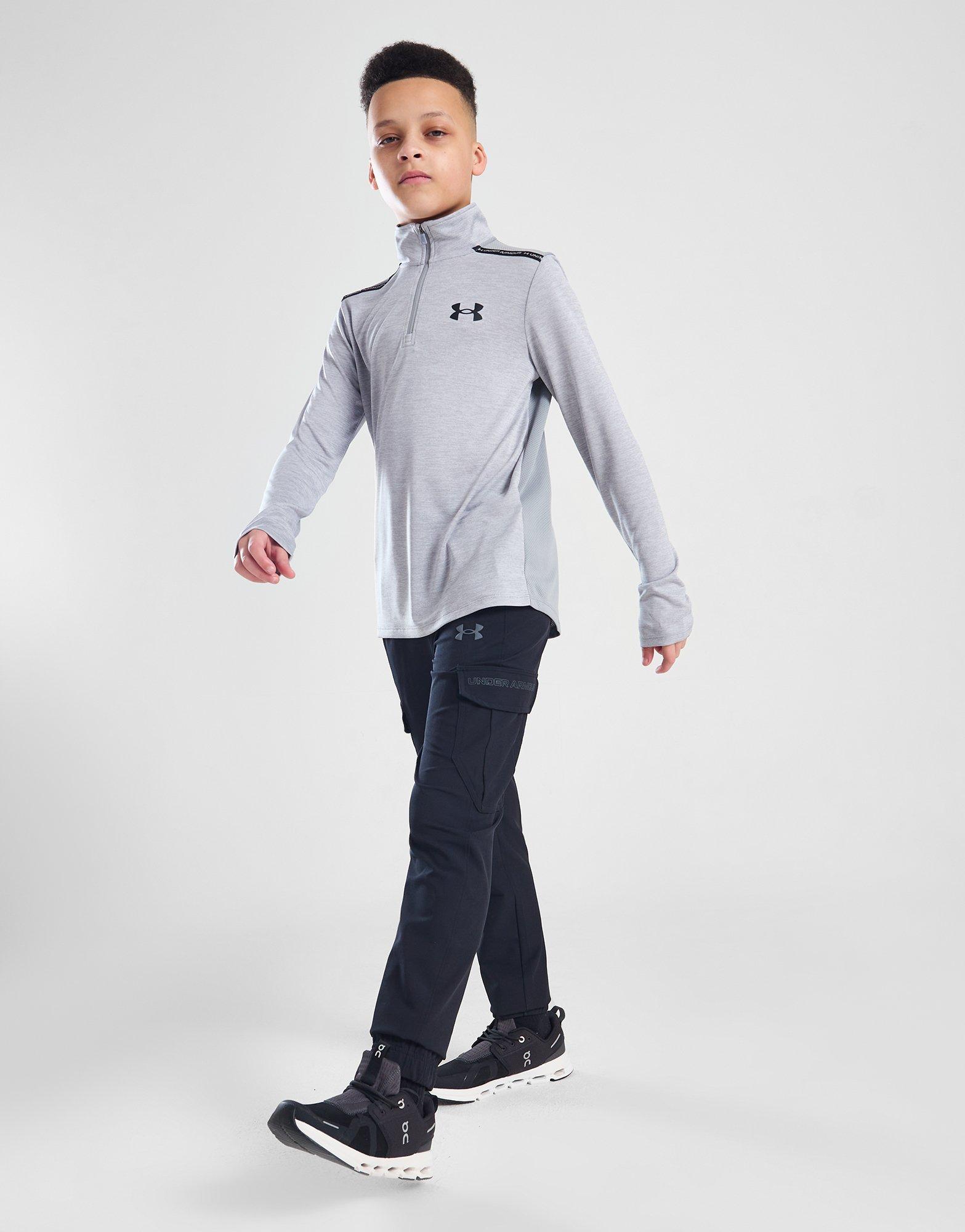 Black Under Armour Woven Cargo Pants Junior JD Sports UK