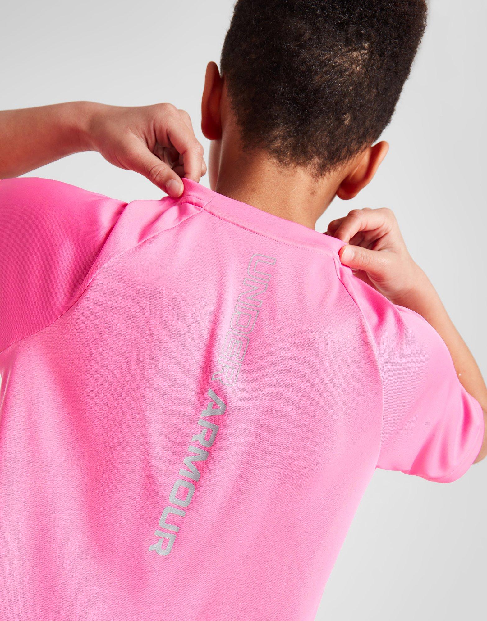 Under Armour Tech Reflective T-Shirt Junior