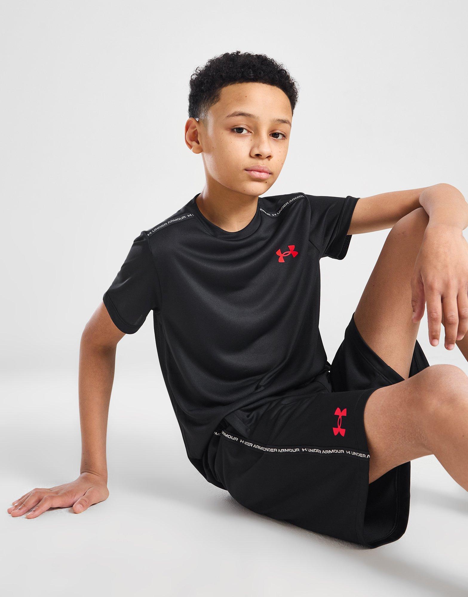 Under Armour Pantaloncini Knit Wordmark da Ragazzo