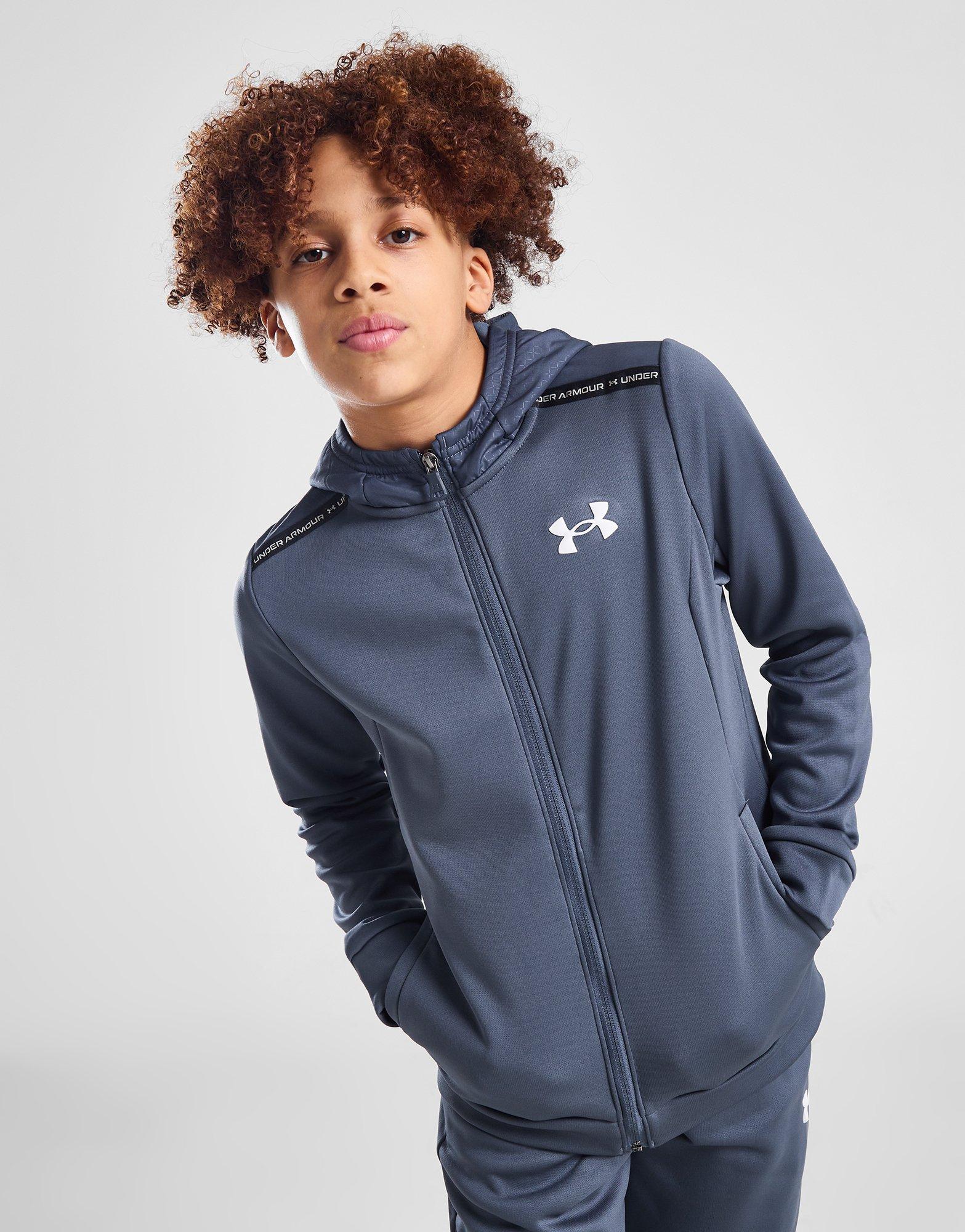 Under Armour UA Armour Fleece Grid Full Zip Hoodie Junior