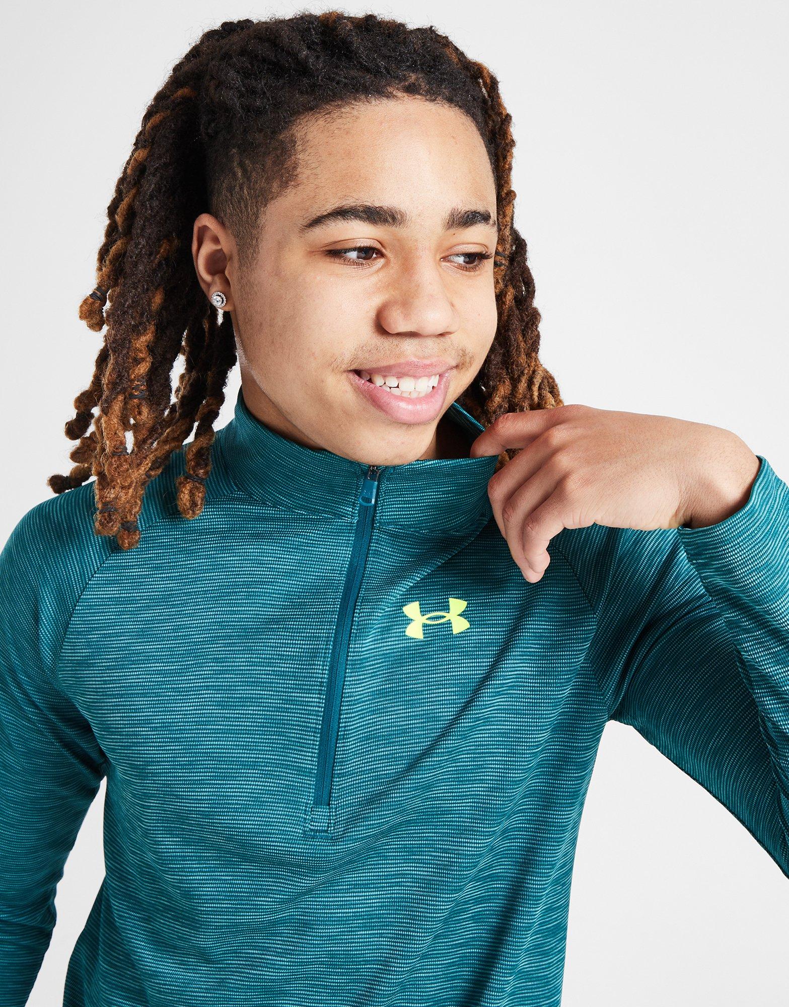 Under Armour Tech Text 1/2 Zip Top Junior