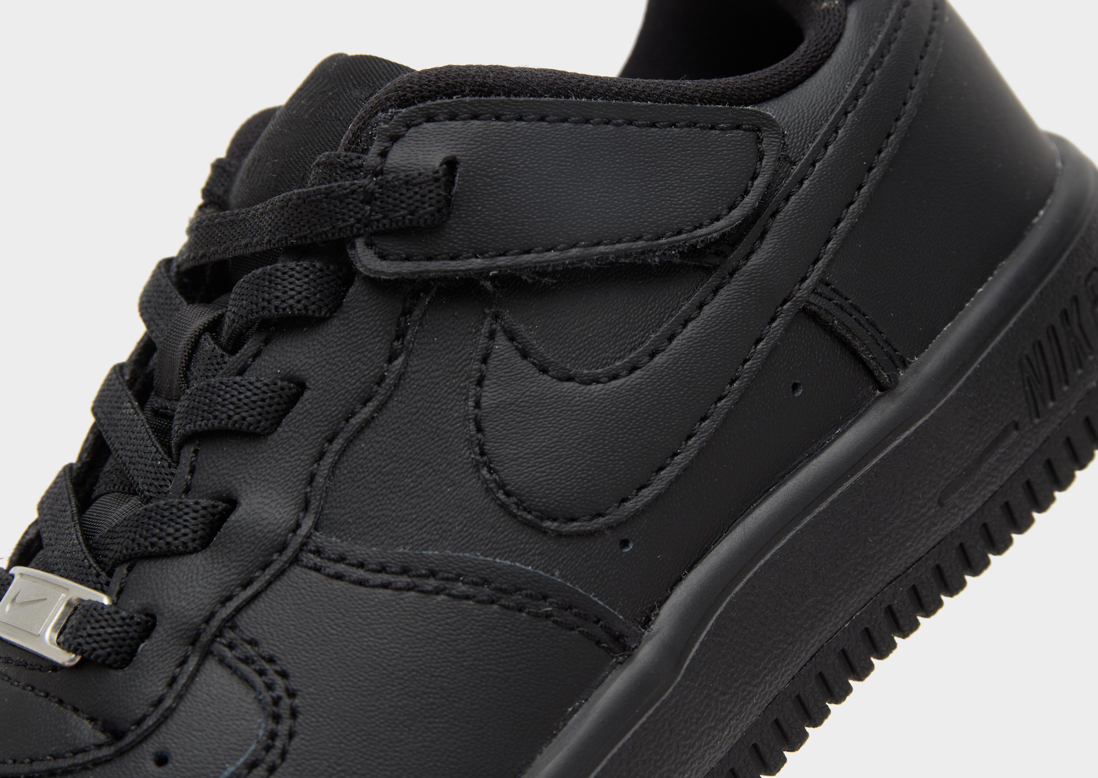 Nike air force 1 kids black on sale