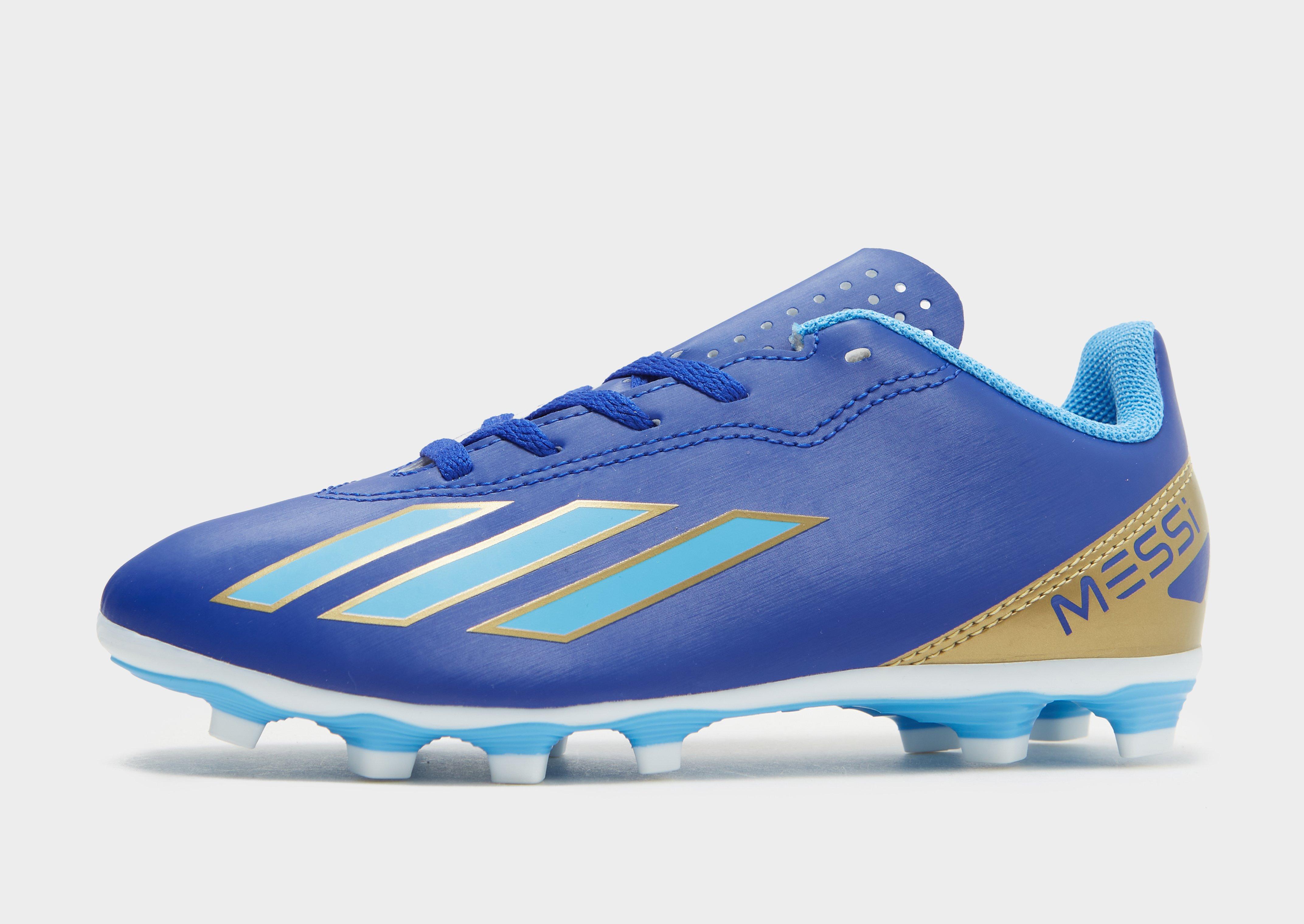 Blue adidas X Crazyfast Messi Club FG Children - JD Sports Global