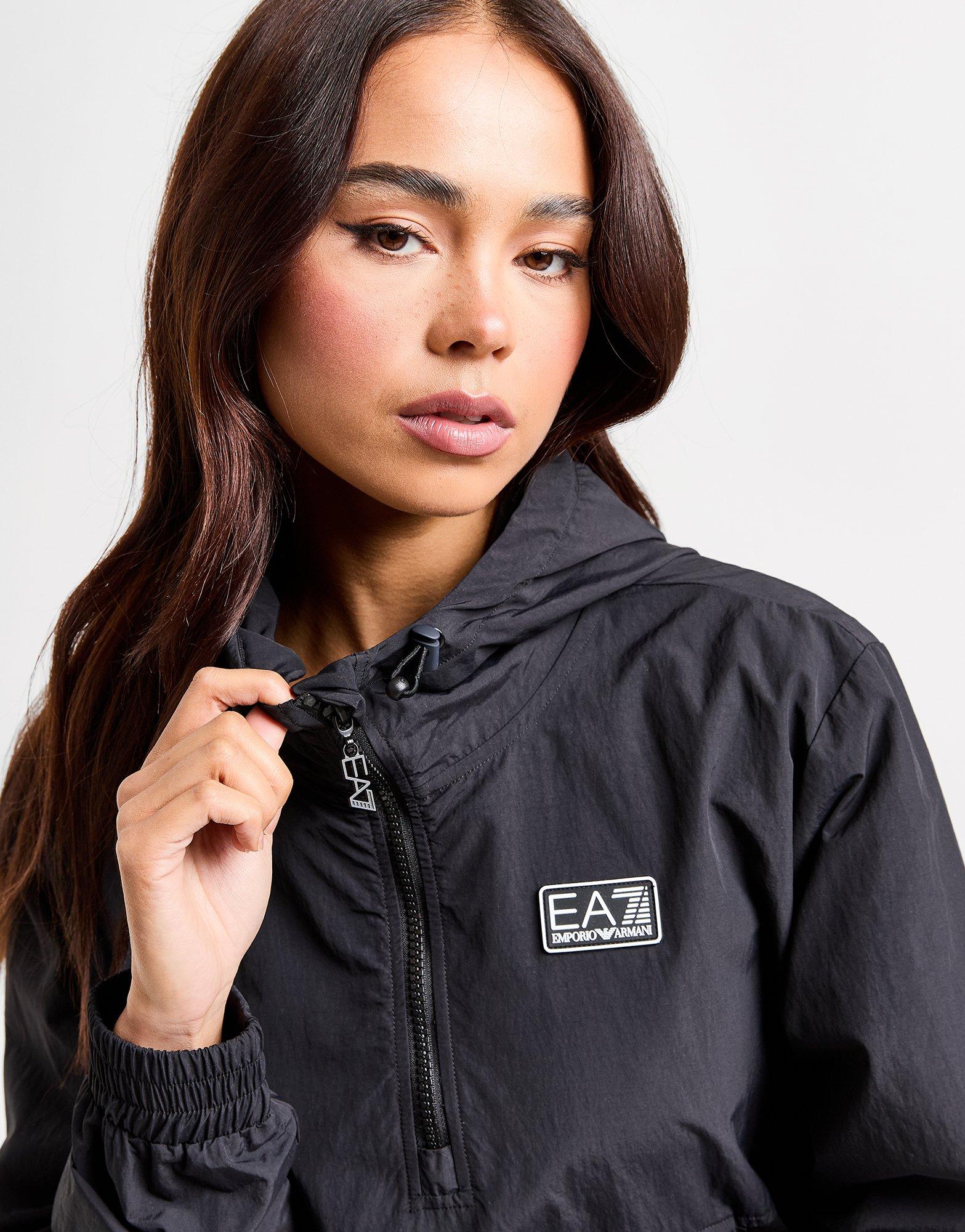 EA7 Emporio Armani Woven 1/4 Zip Jacket