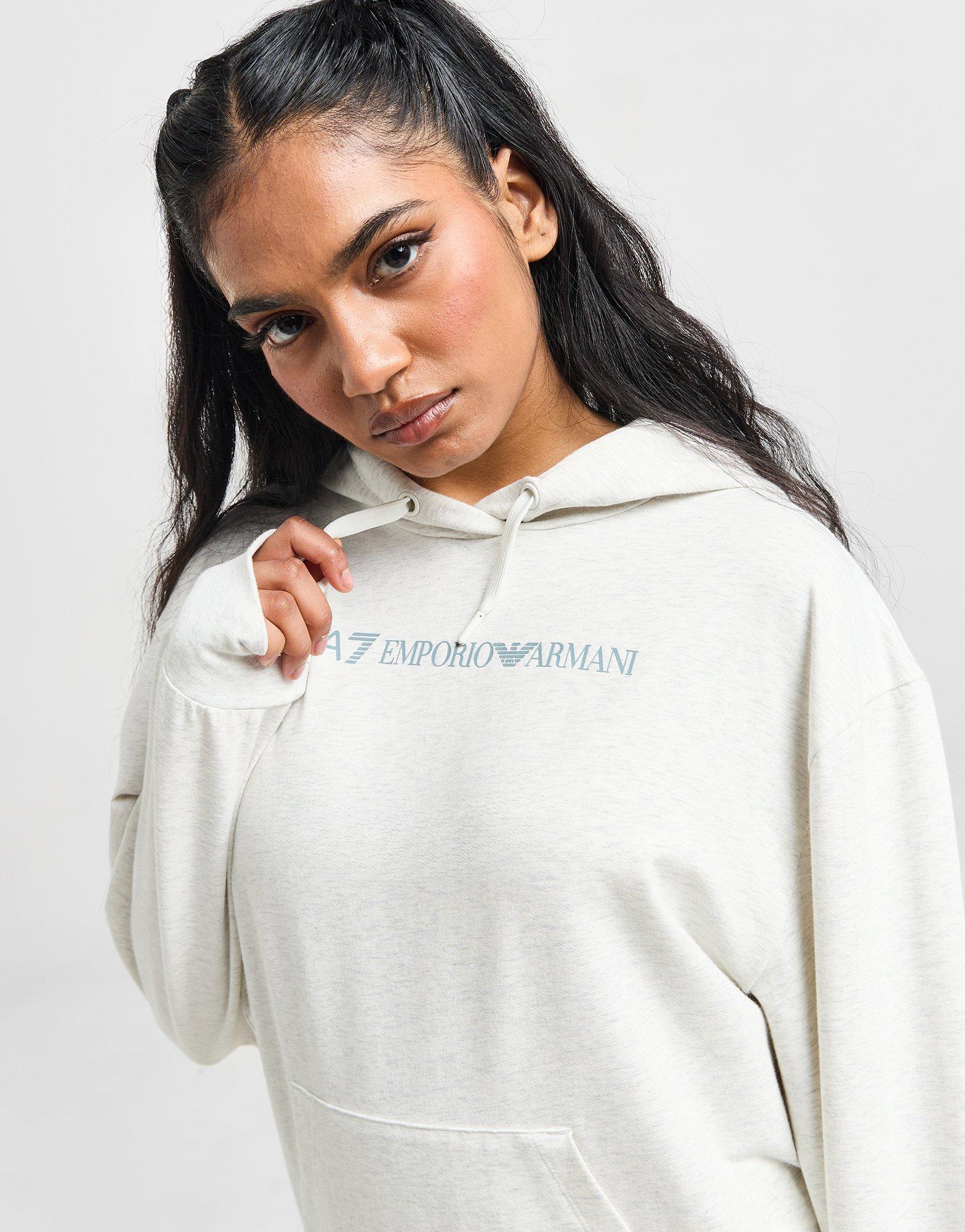 EA7 Emporio Armani Logo Overhead Hoodie