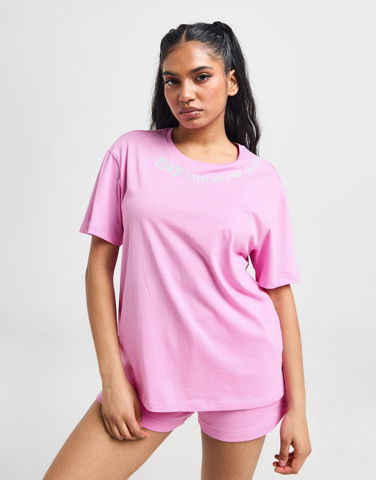 EA7 Emporio Armani Camiseta Logo Curved — photo 2