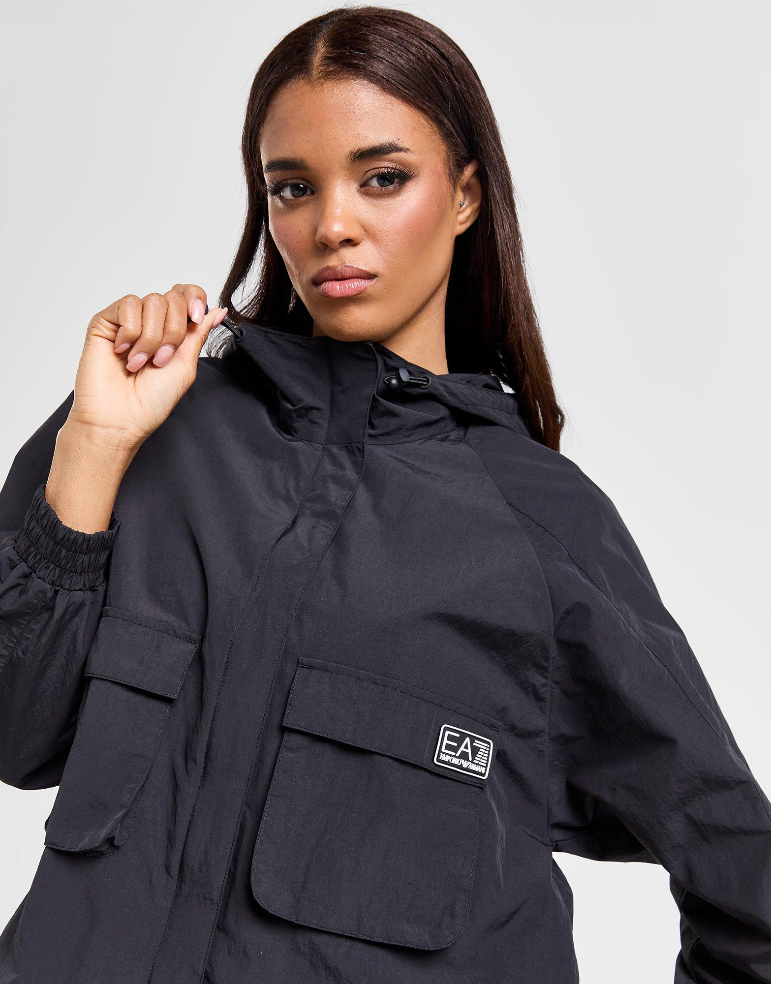 EA7 Emporio Armani Woven Pocket Full Zip Jacket