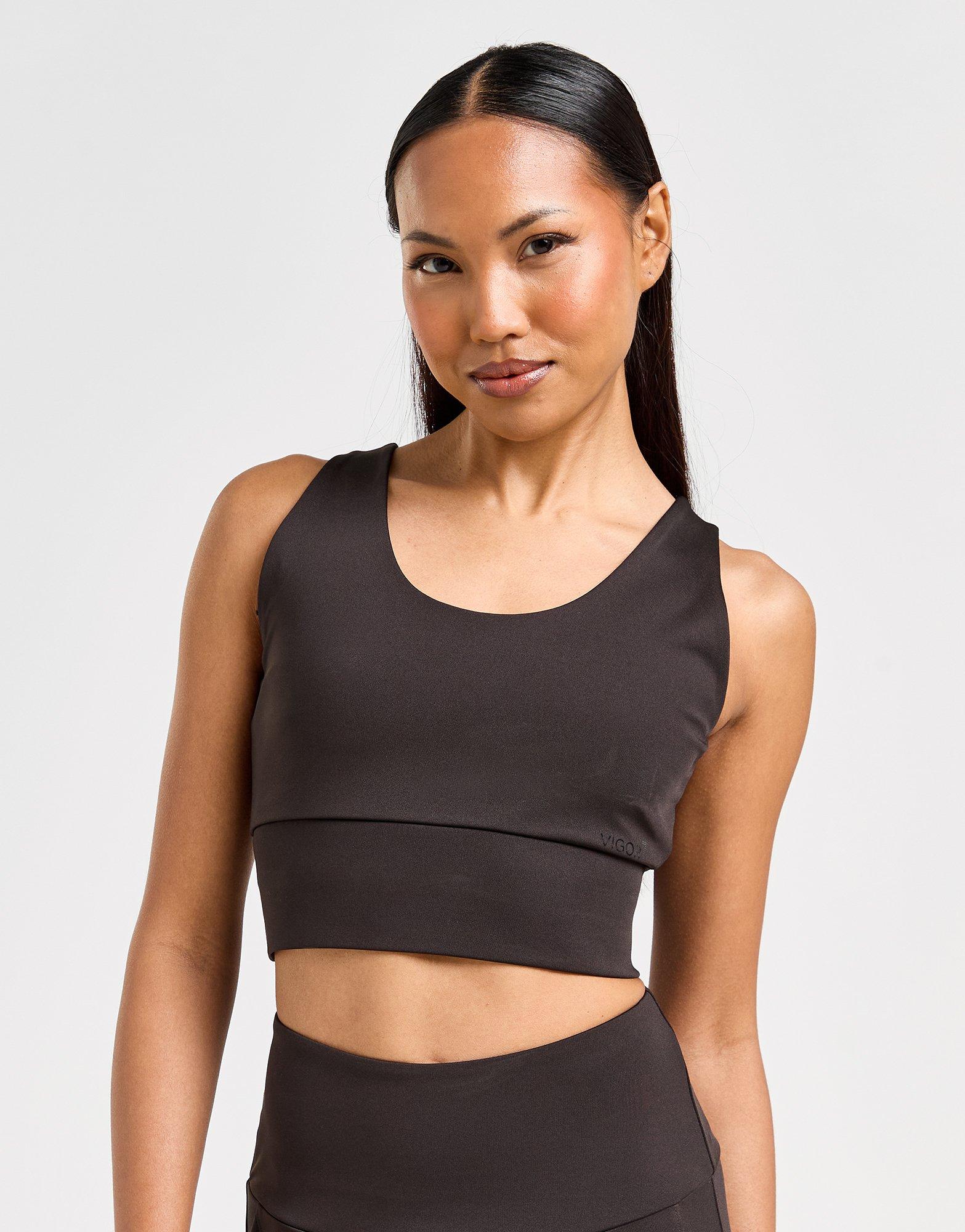 EA7 Emporio Armani Vigor Cut Out Bralette